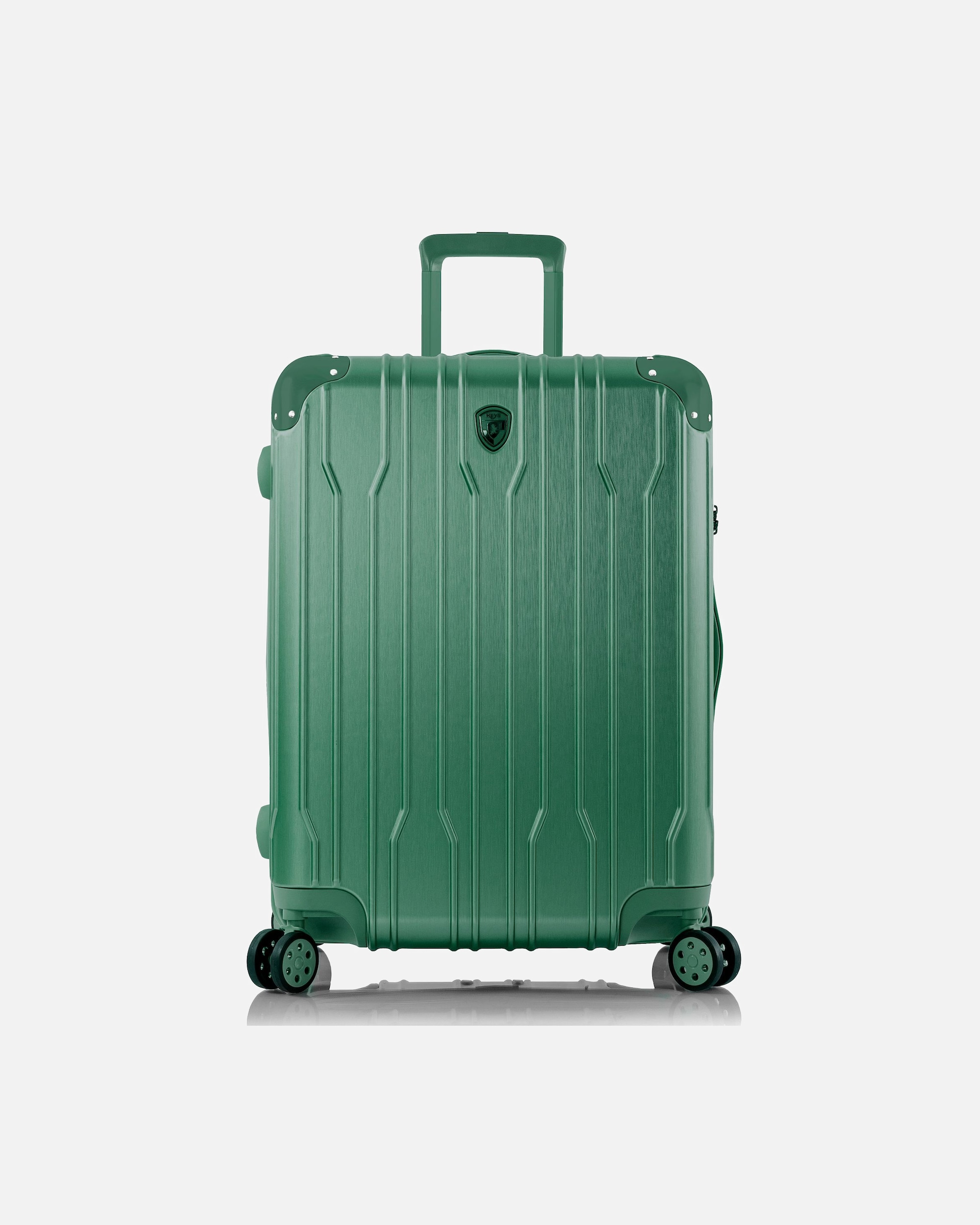 Trolley für Männlich Heys Xtrak 4 Rollen Trolley M 66 cm mit Dehnfalte midnight green
