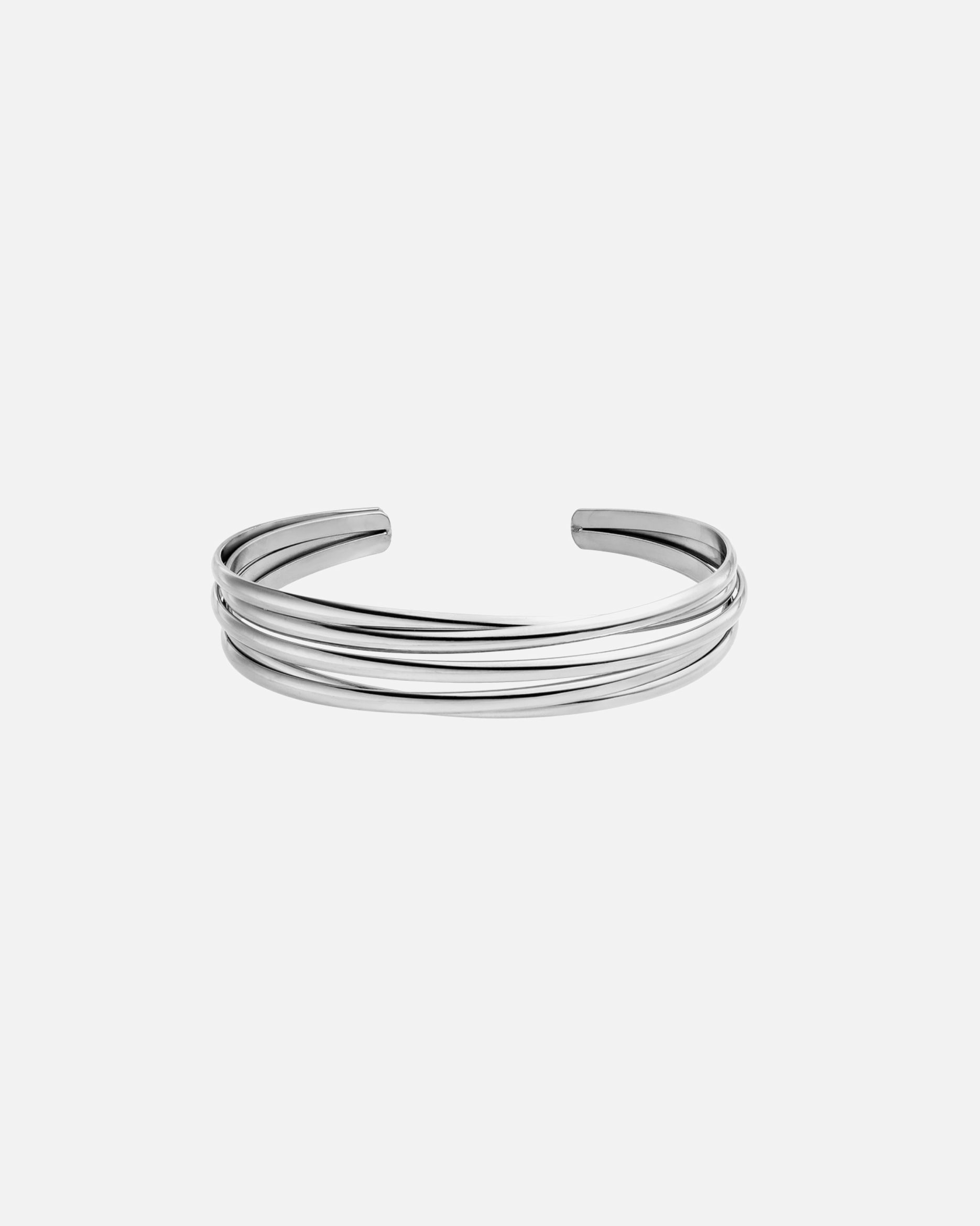 Bracelet for UnisexePureleiElegance Bracelet 100% acier inoxydableArgent