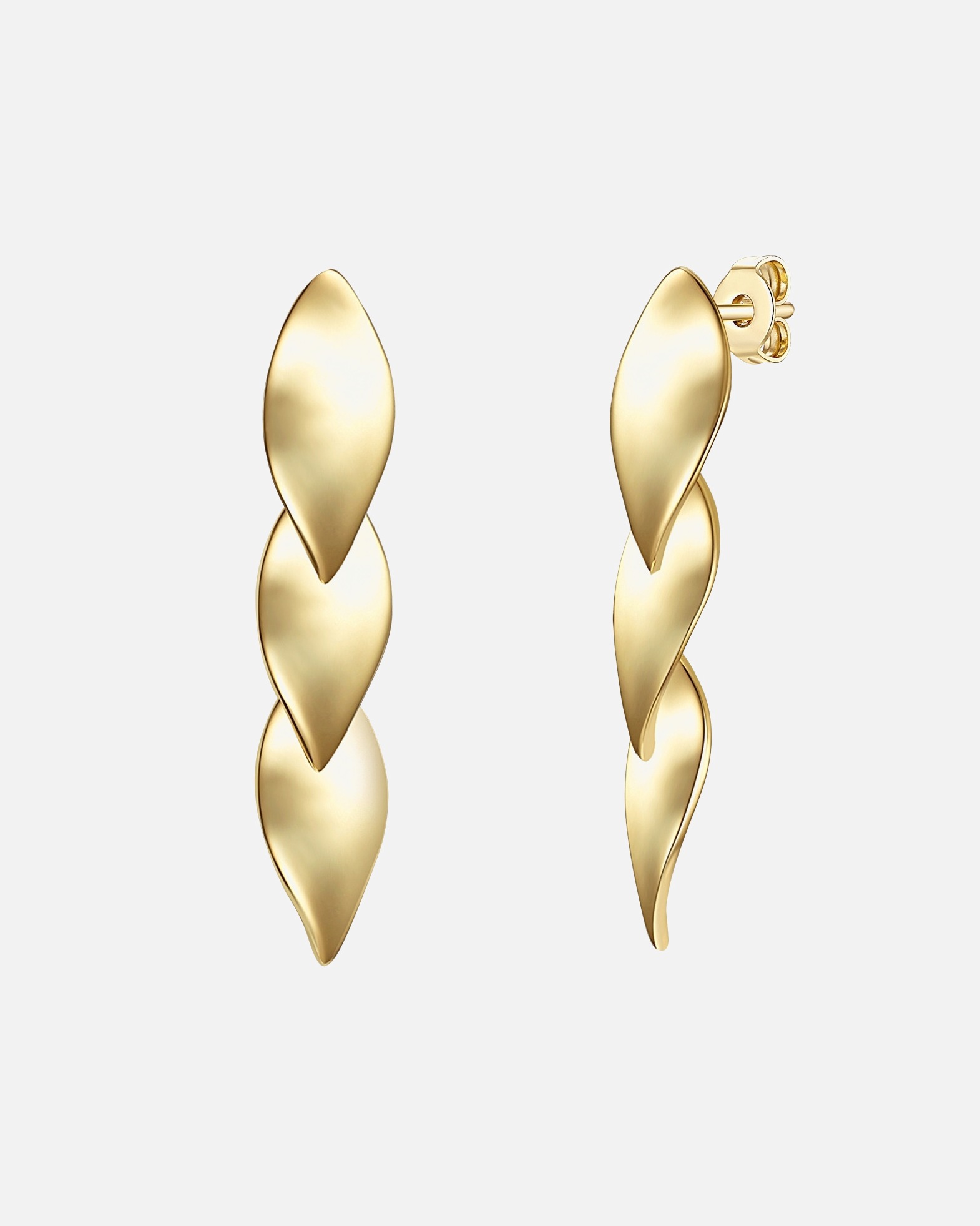 Boucle d'oreilles for FemmeBoucles d'oreille en argent Argent sterling en Or jaune38,3 mm