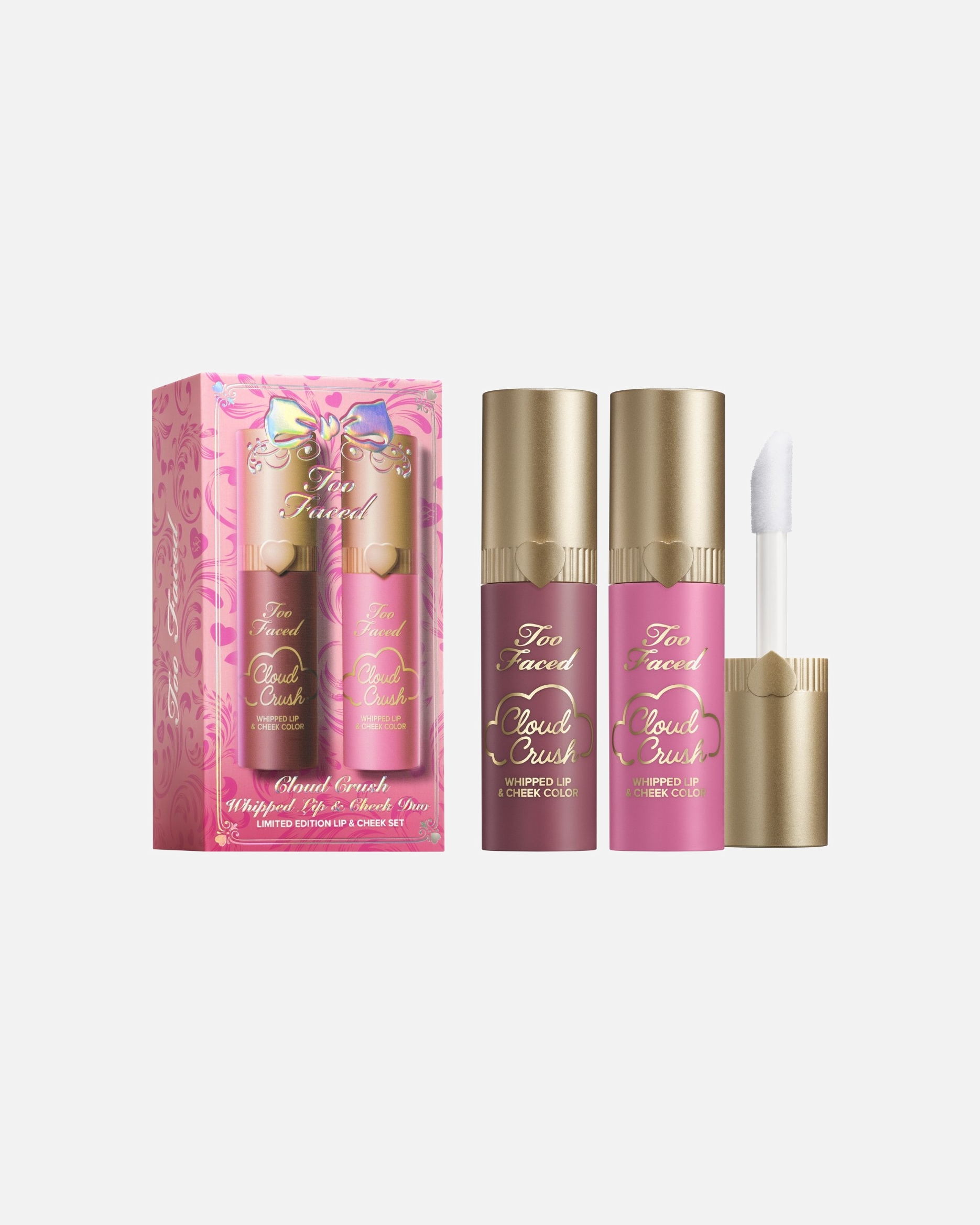 Lippen Make-up Set für Unisex Too Faced Cloud Crush Whipped Lip + Cheek Duo 8.6 g