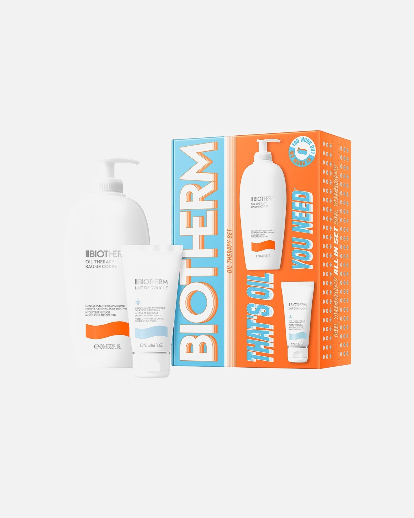 Körperpflegeset für Unisex Biotherm Oil Therapy 1 Stück