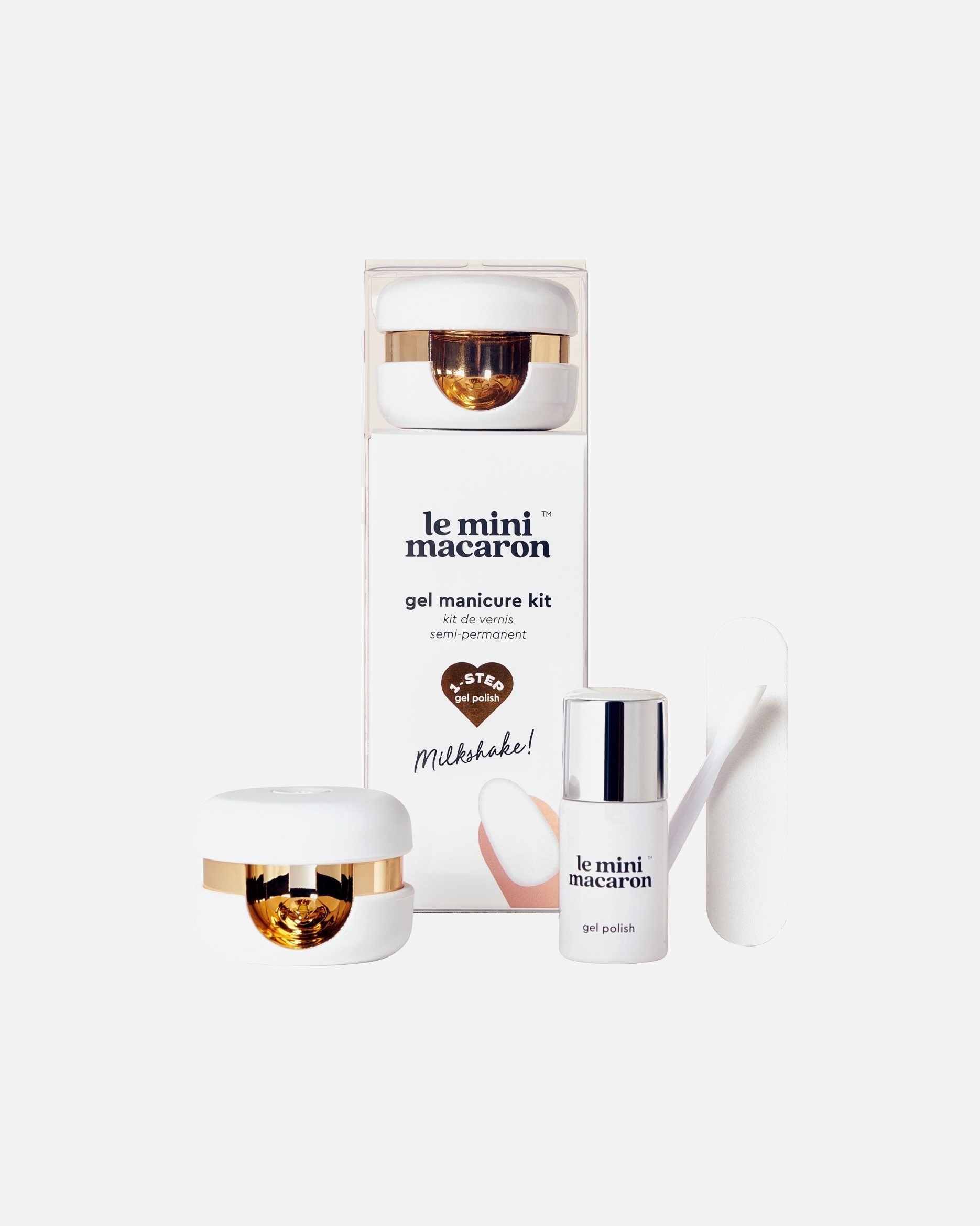 Nagellack-Set für Weiblich Le Mini Macaron Cassis Kit MILKSHAKE