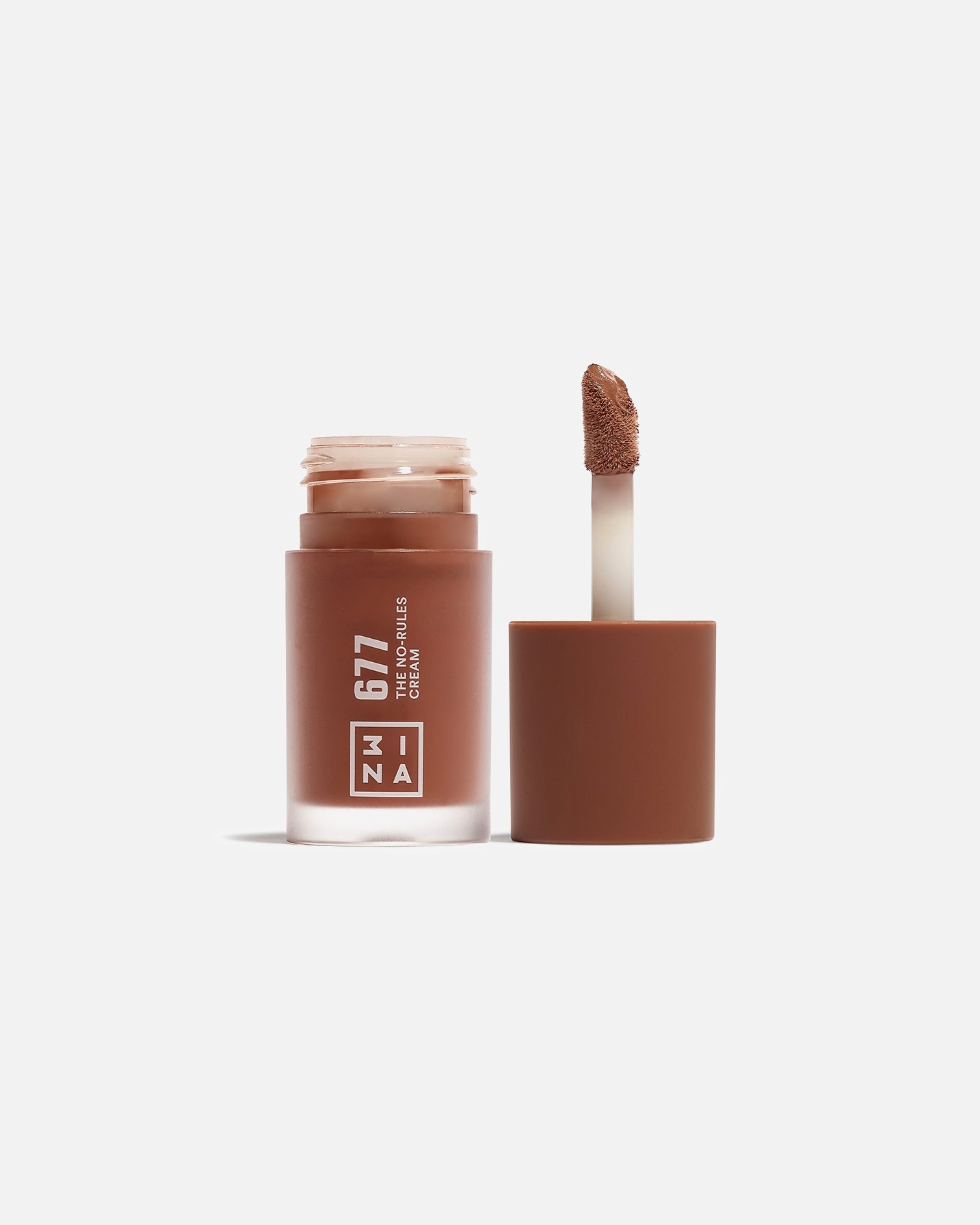 Blush für Unisex 3INA The No-Rules Cream 677 - DARK BROWN