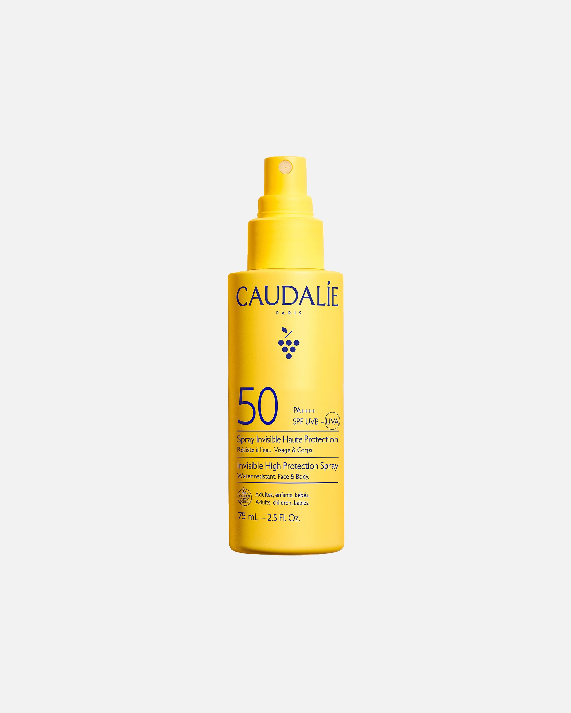 Sonnenspray für Unisex Caudalie Vinosun Protect hoher Schutz LSF50 75 ml