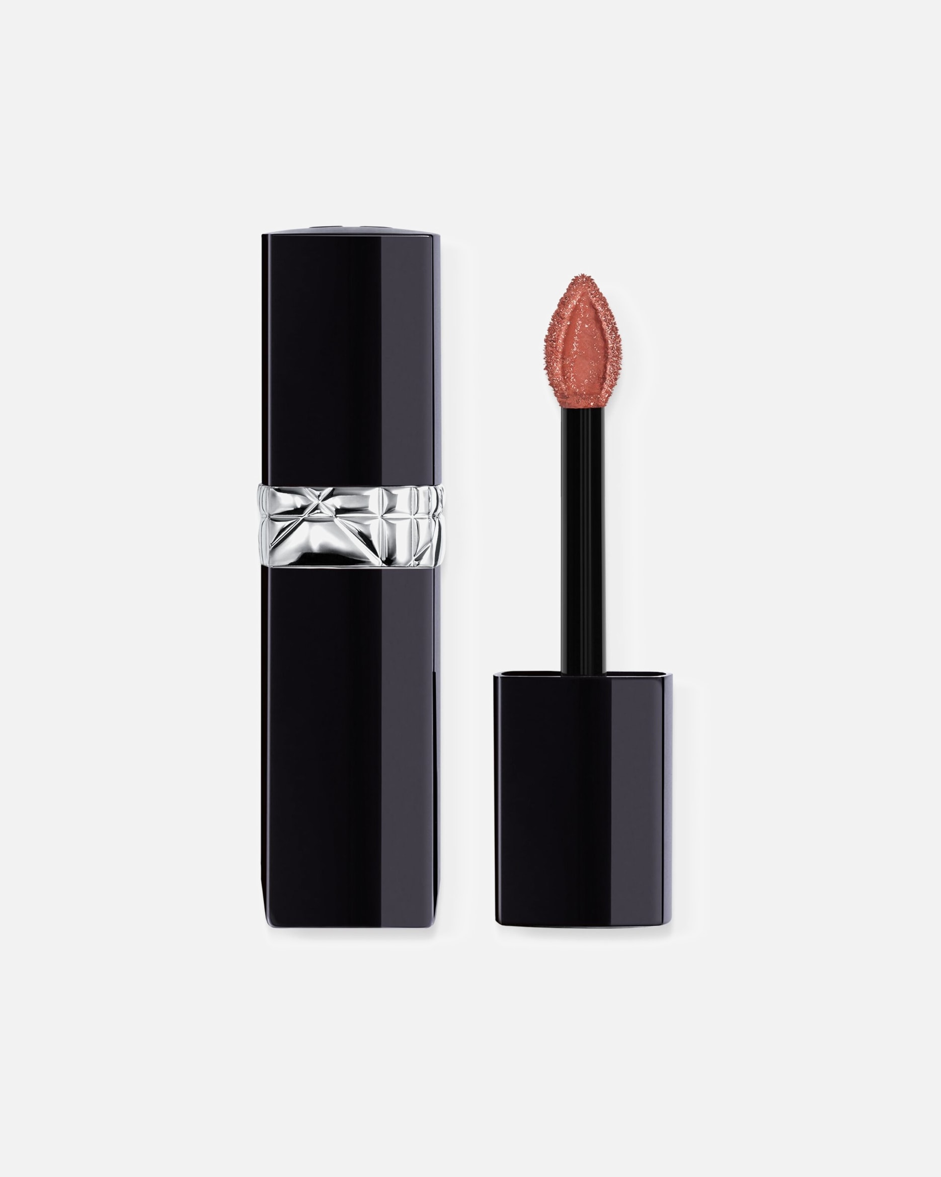 Lippenfarbe für Unisex DIOR Rouge Dior Rouge Dior Forever Liquid Lacquer Nicht abfärbender, flüssiger Lippenstift - ultrapigmentiertes, glänzendes Finish 200 - Nude Touch