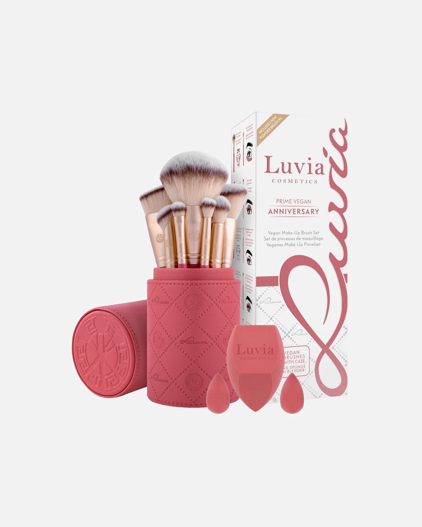 Pinselset für Weiblich Luvia Anniversary Vegan Make-Up Brush Set 1 Stück