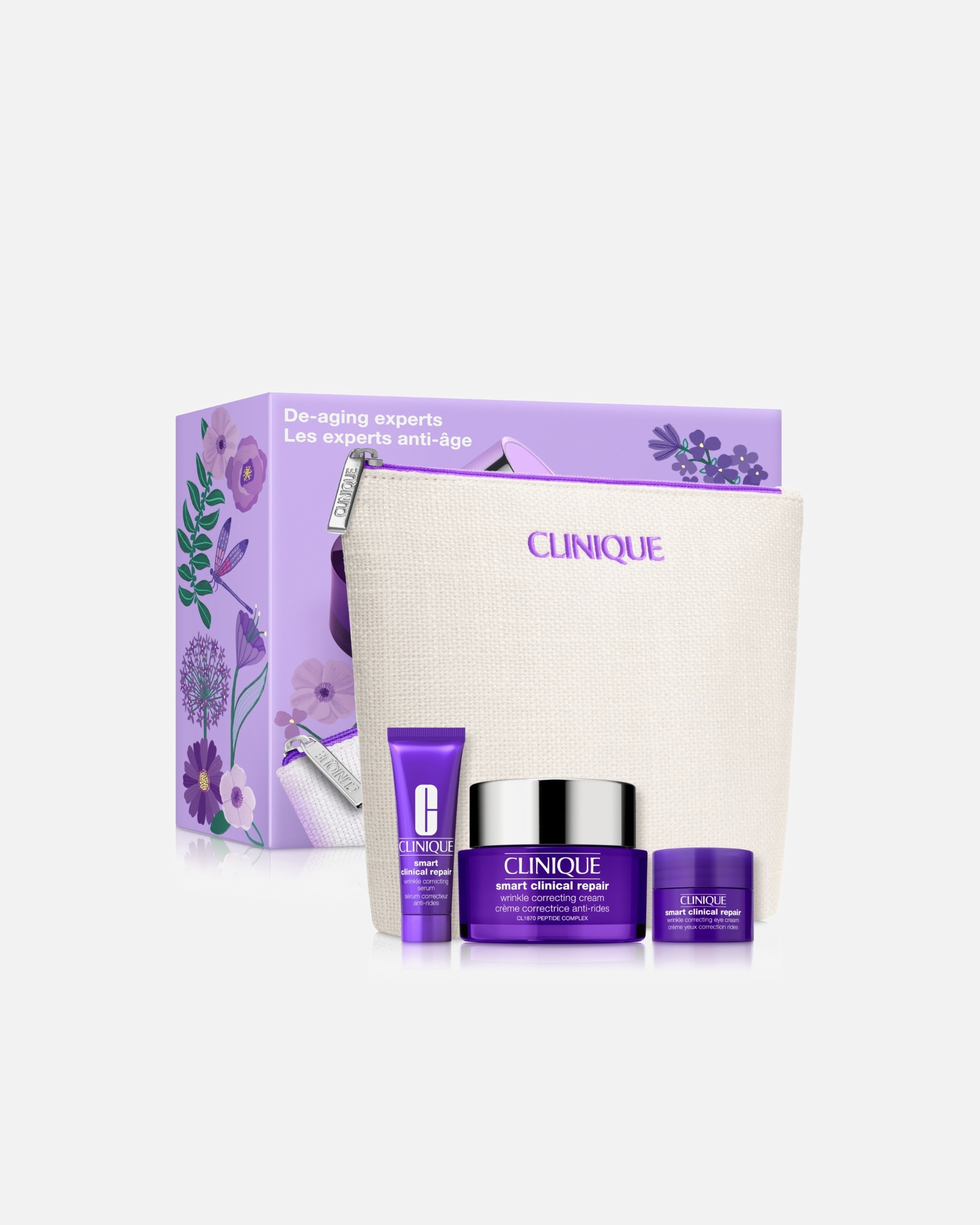 Coffret soin visage for UnisexeClinique SmartDe-Aging Experts1 unité