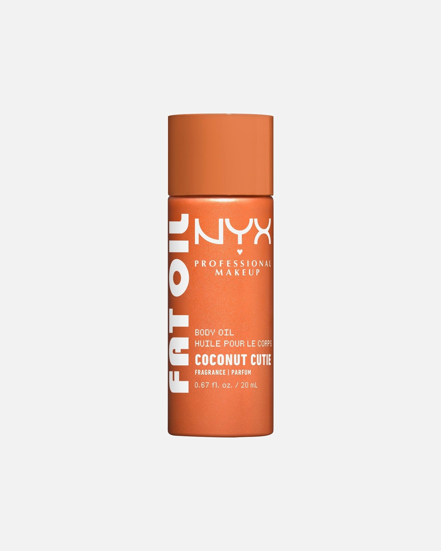 Körperöl für Unisex NYX Professional Makeup Fat Oil Body Fat Oil Mini Coconut Cutie 20 ml