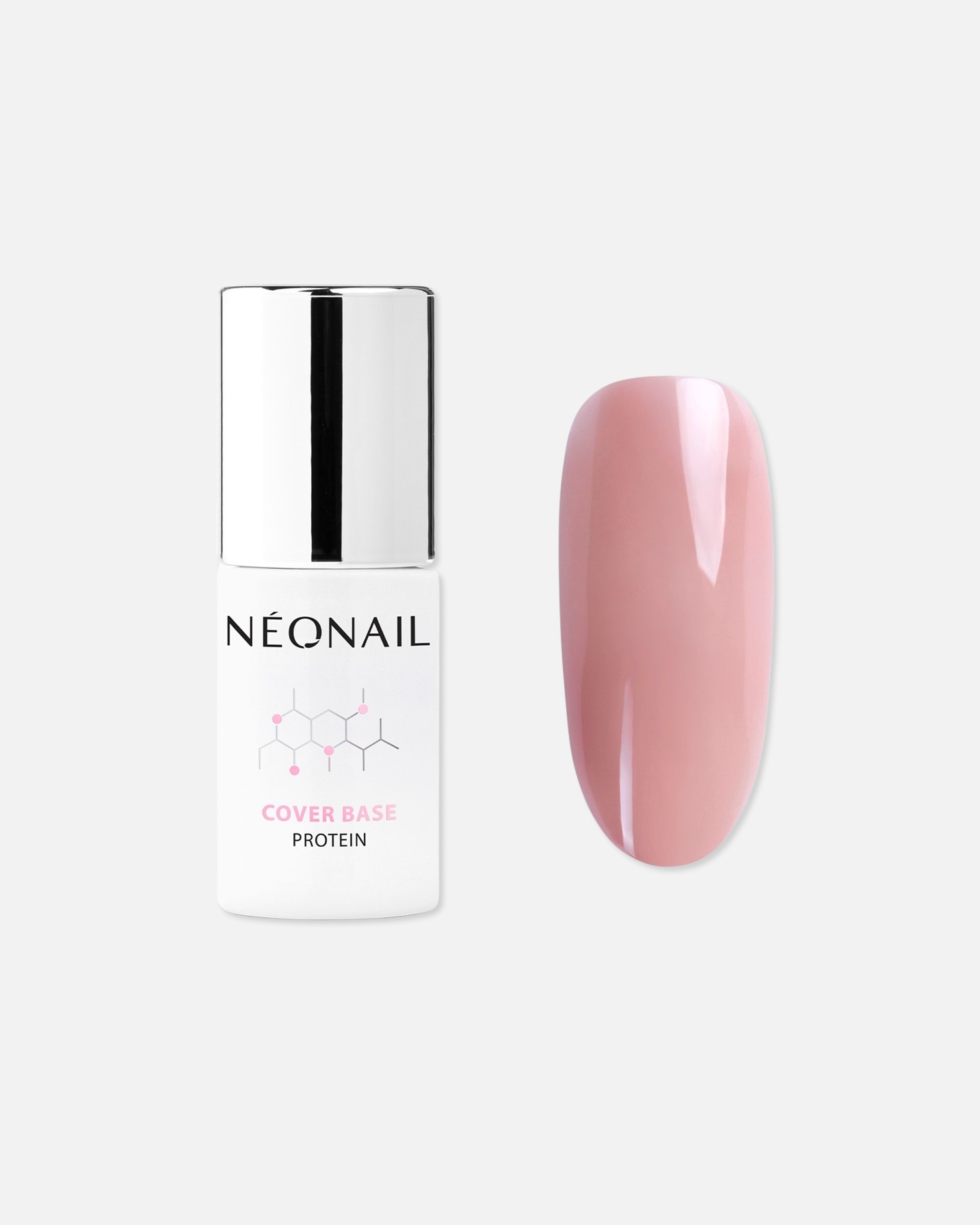 UV-Nagellack für Unisex NEONAIL Cover Base Protein Natural