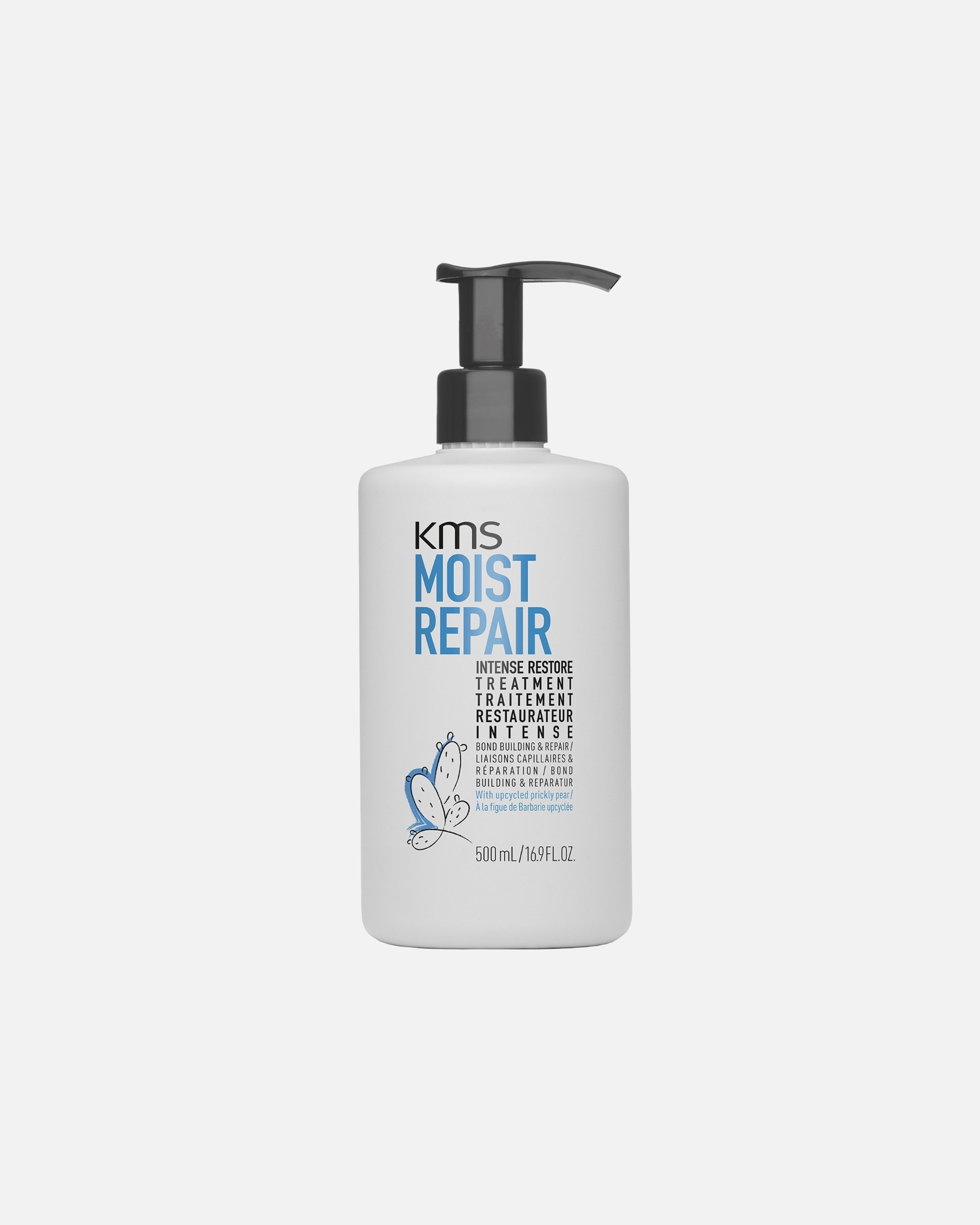 Cure cheveux for UnisexeKMSMoist RepairRestore Treatment500 ml