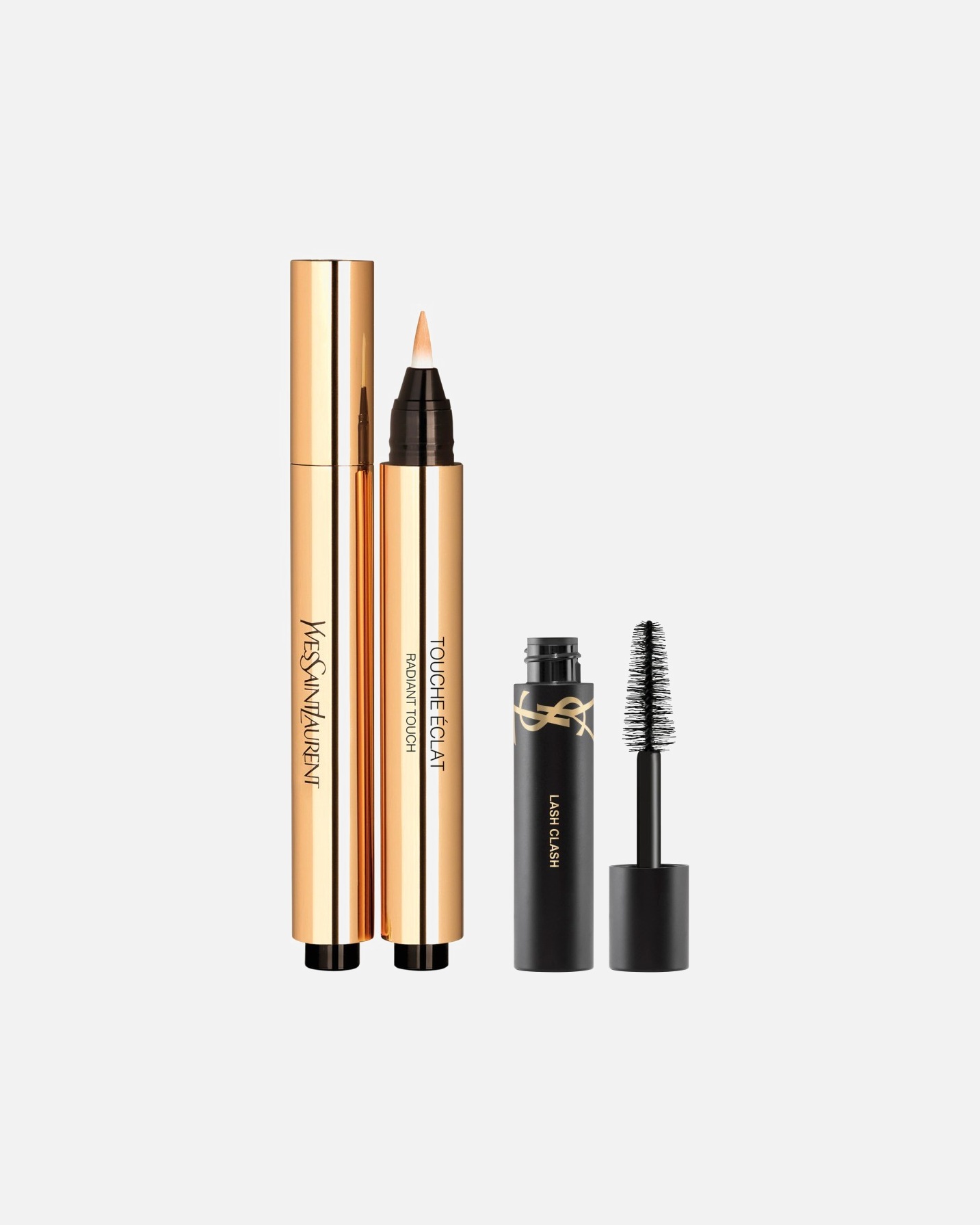 Teint Make-up Set für Unisex Yves Saint Laurent Touche Éclat + Mini Lash Clash 1 Stück