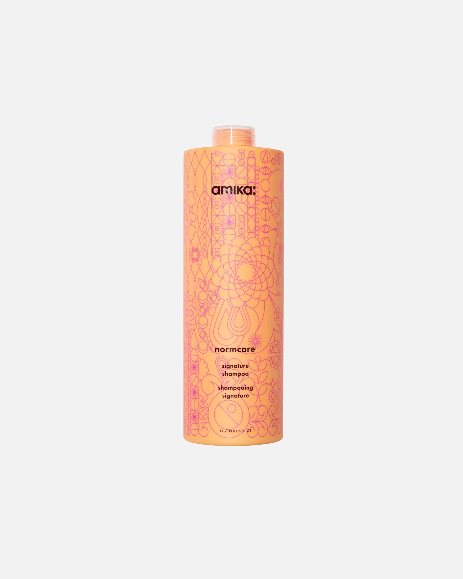 Shampoo für Unisex Amika Signature Care Normcore Signature 1000 ml