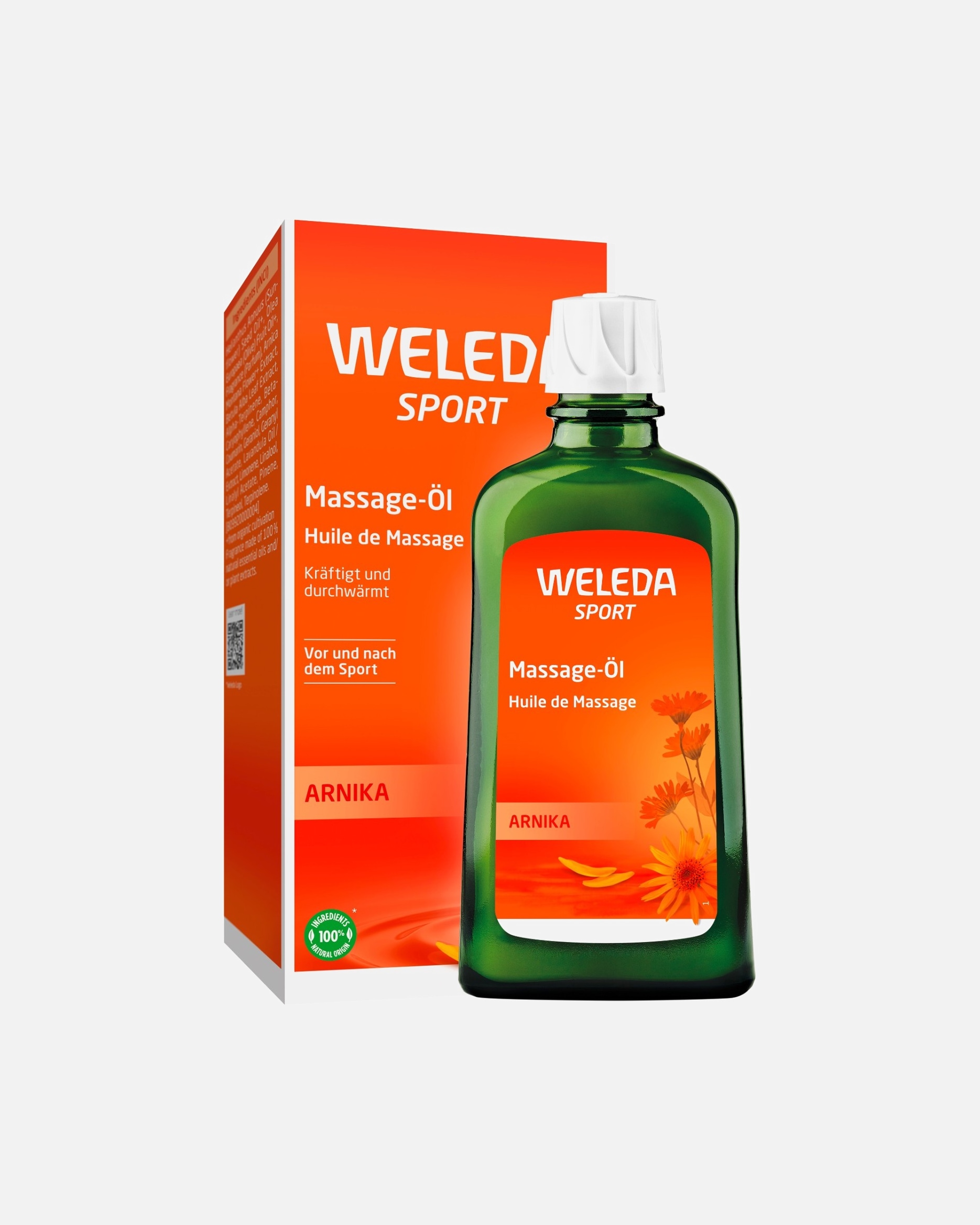 Körperöl für Unisex Weleda Arnika Massage-Öl 200 ml