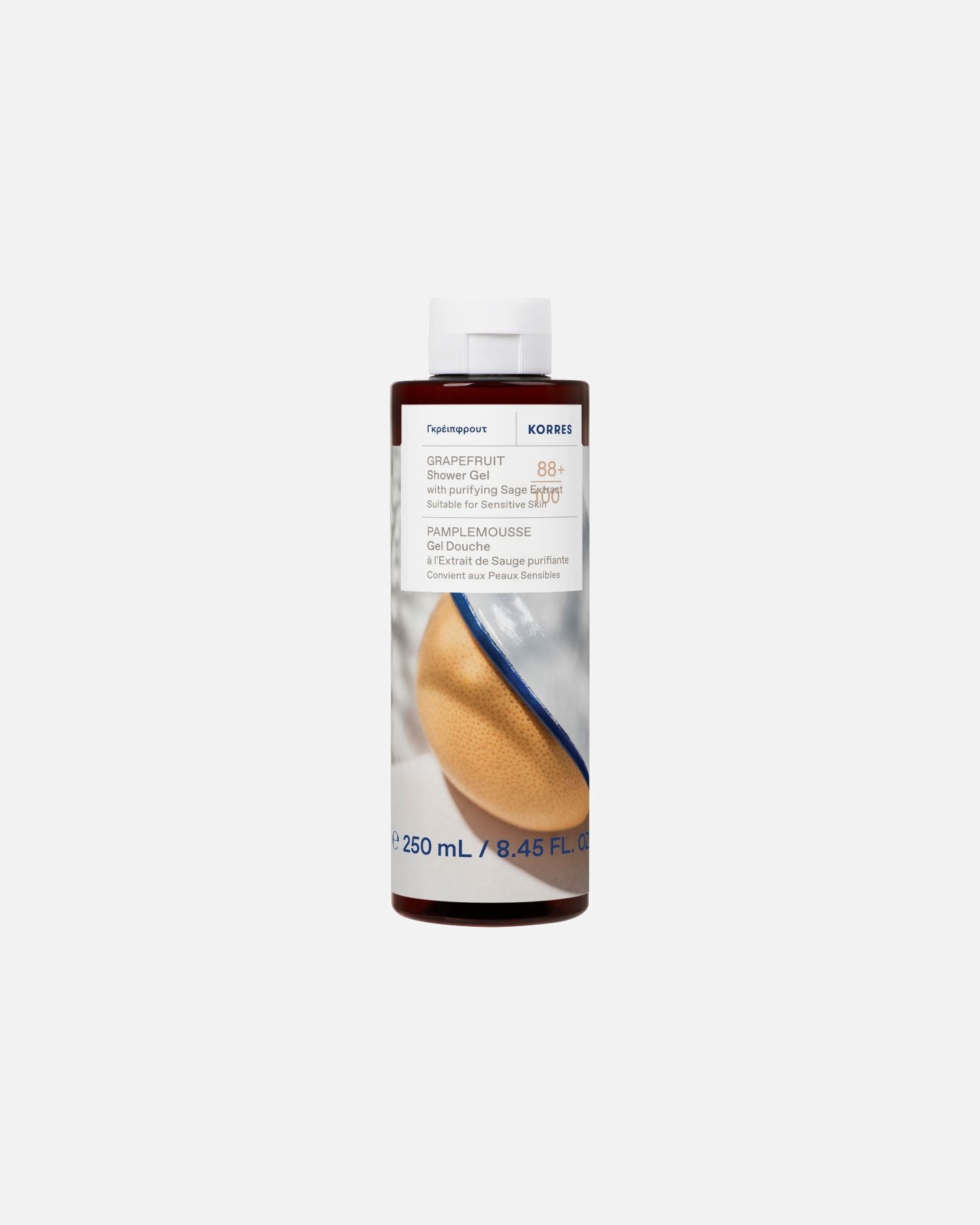 Duschgel für Unisex KORRES Grapefruit 250 ml