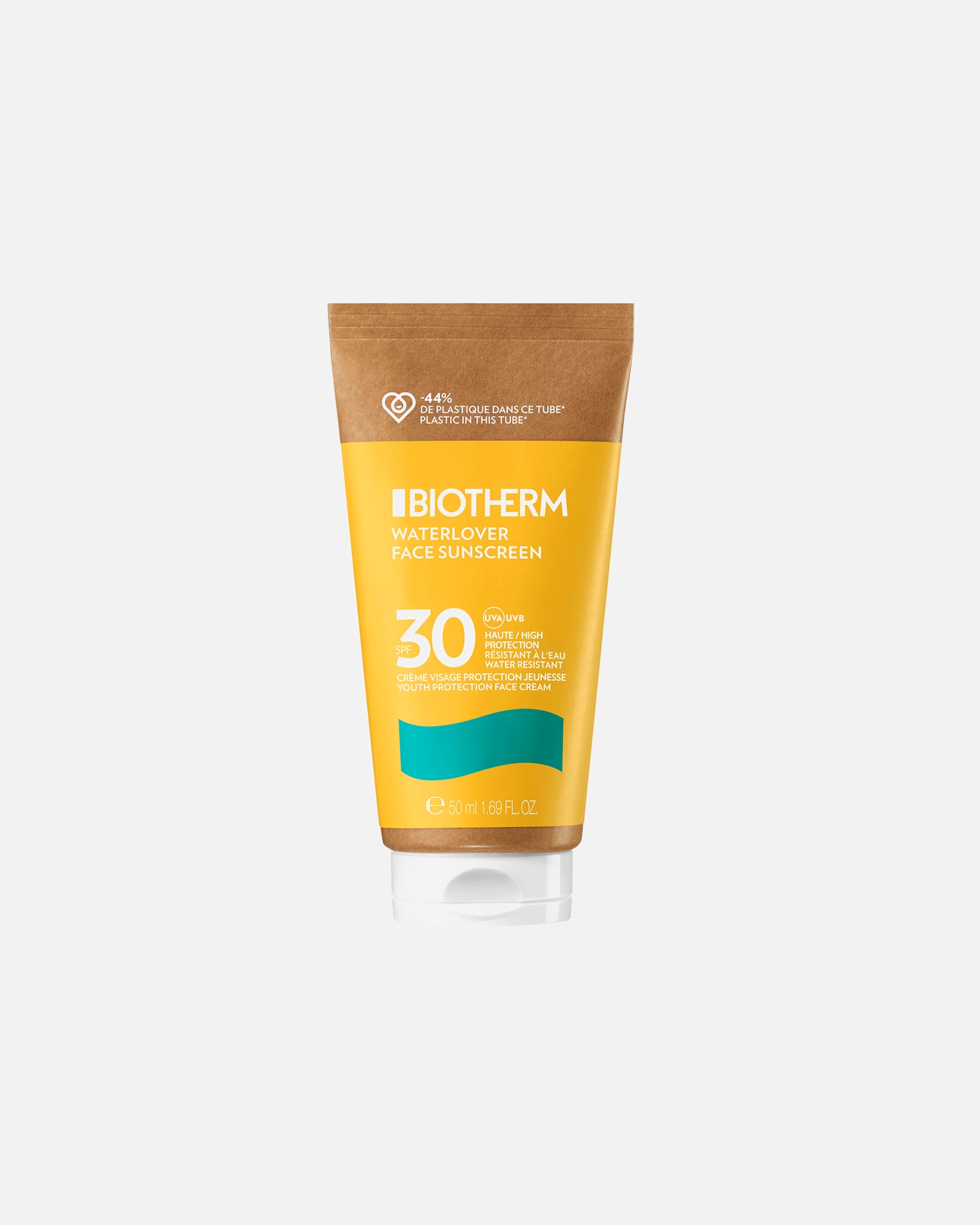 Sonnencreme für Unisex Biotherm Water Lover Face SPF 30 50 ml