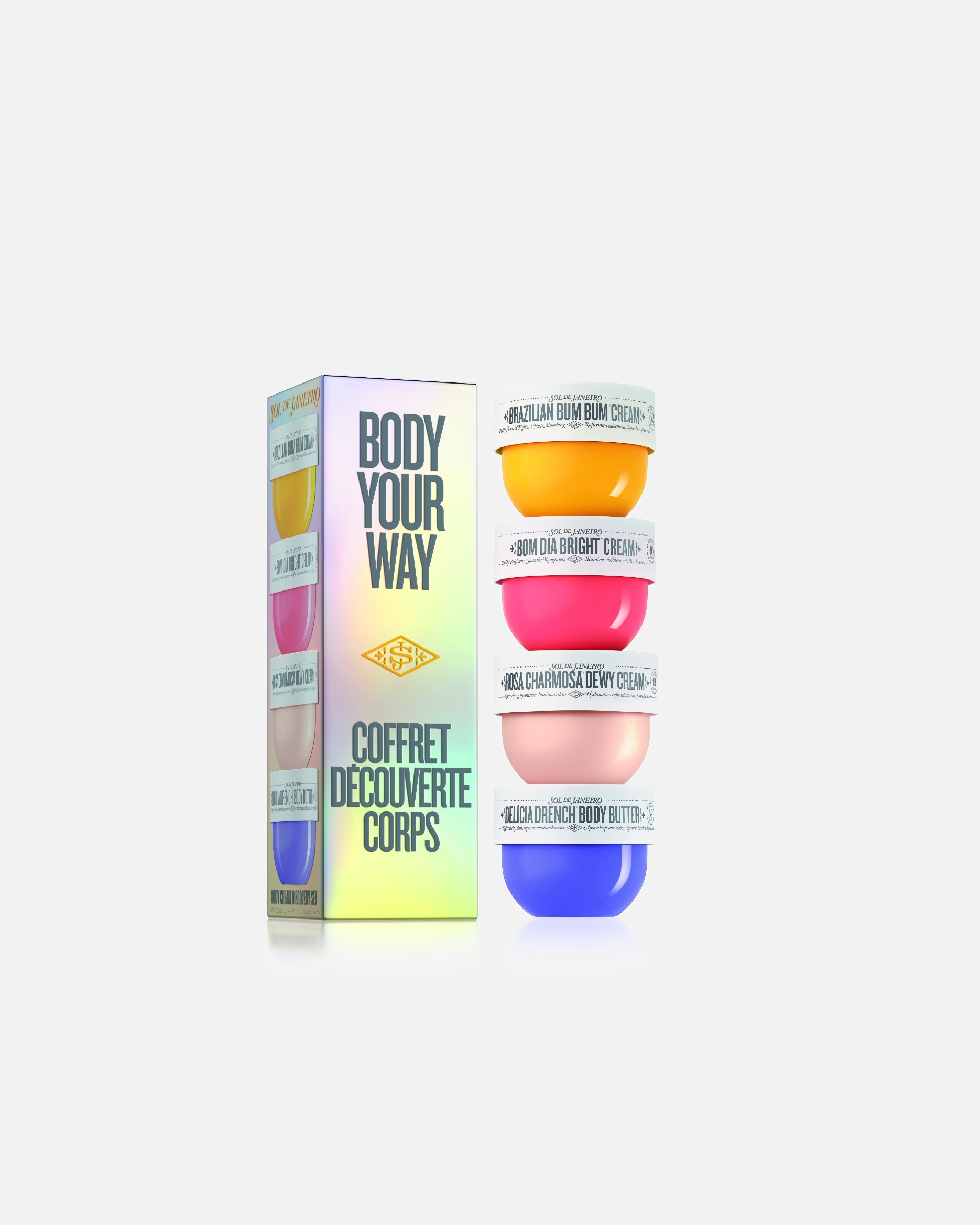 Körperpflegeset für Unisex Sol de Janeiro Body Your Way Body Cream Set 1 Stück