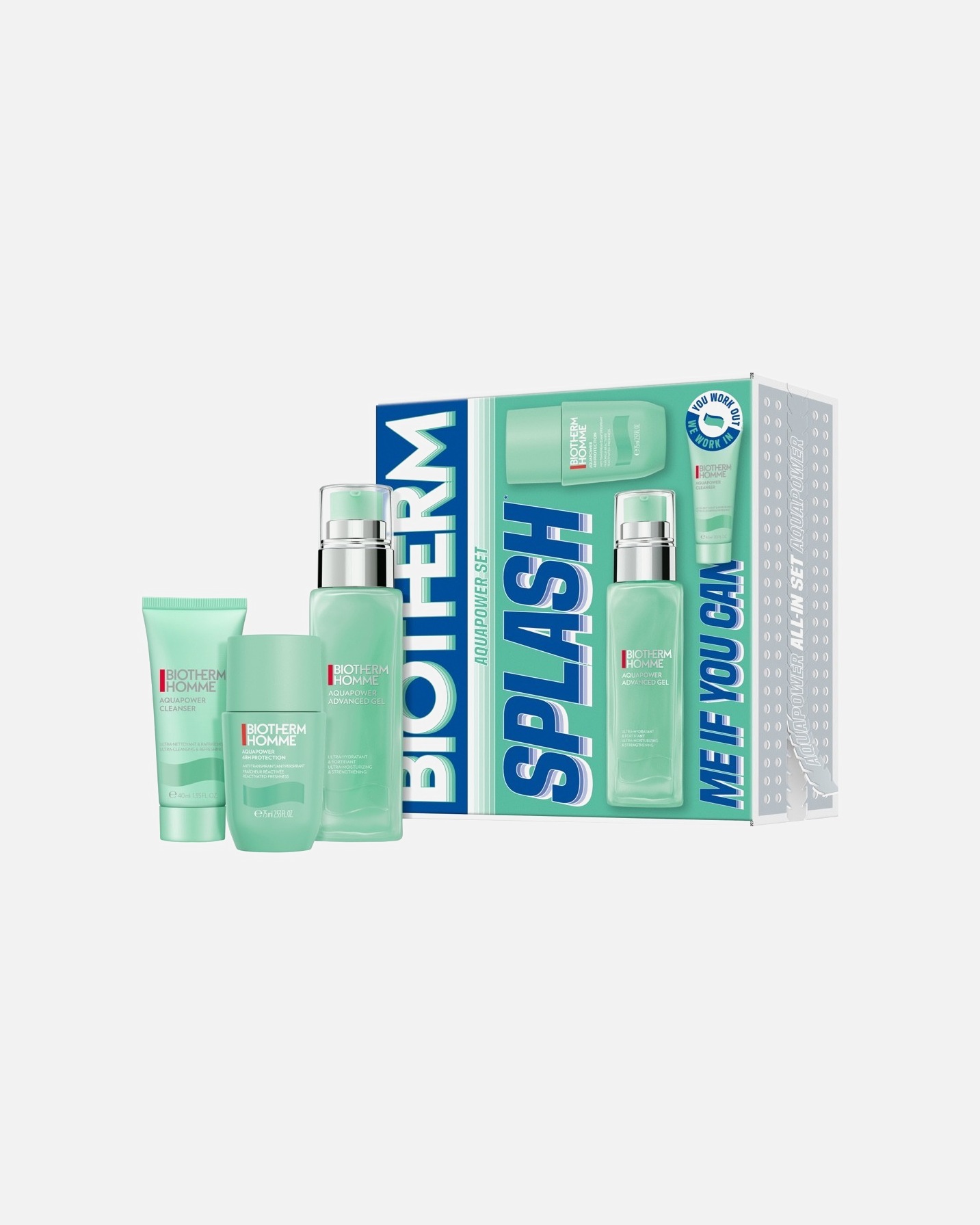 Gesichtspflegeset für Männlich Biotherm Homme Aquapower Splash Me If You Can 1 Stück