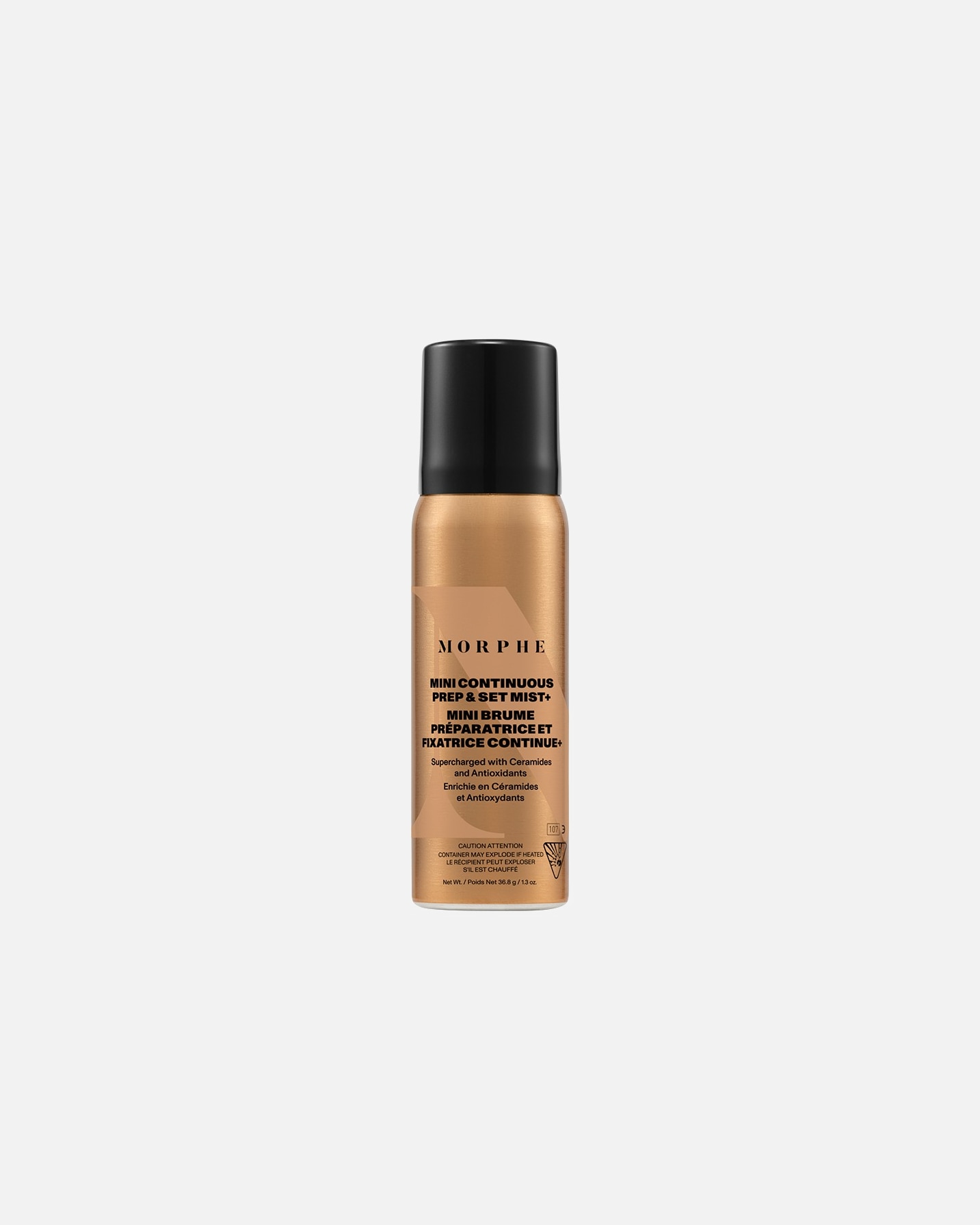Brume fixante for UnisexeMorpheContinuous Prep & Set Mist+Supercharged with Ceramides and Antioxidants36.8 Grammes