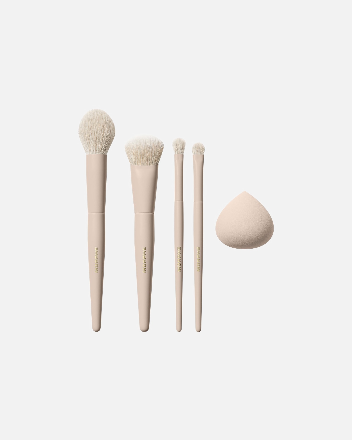 Pinselset für Unisex Morphe Oat Latte 5-Piece Face & Eye 1 Stück