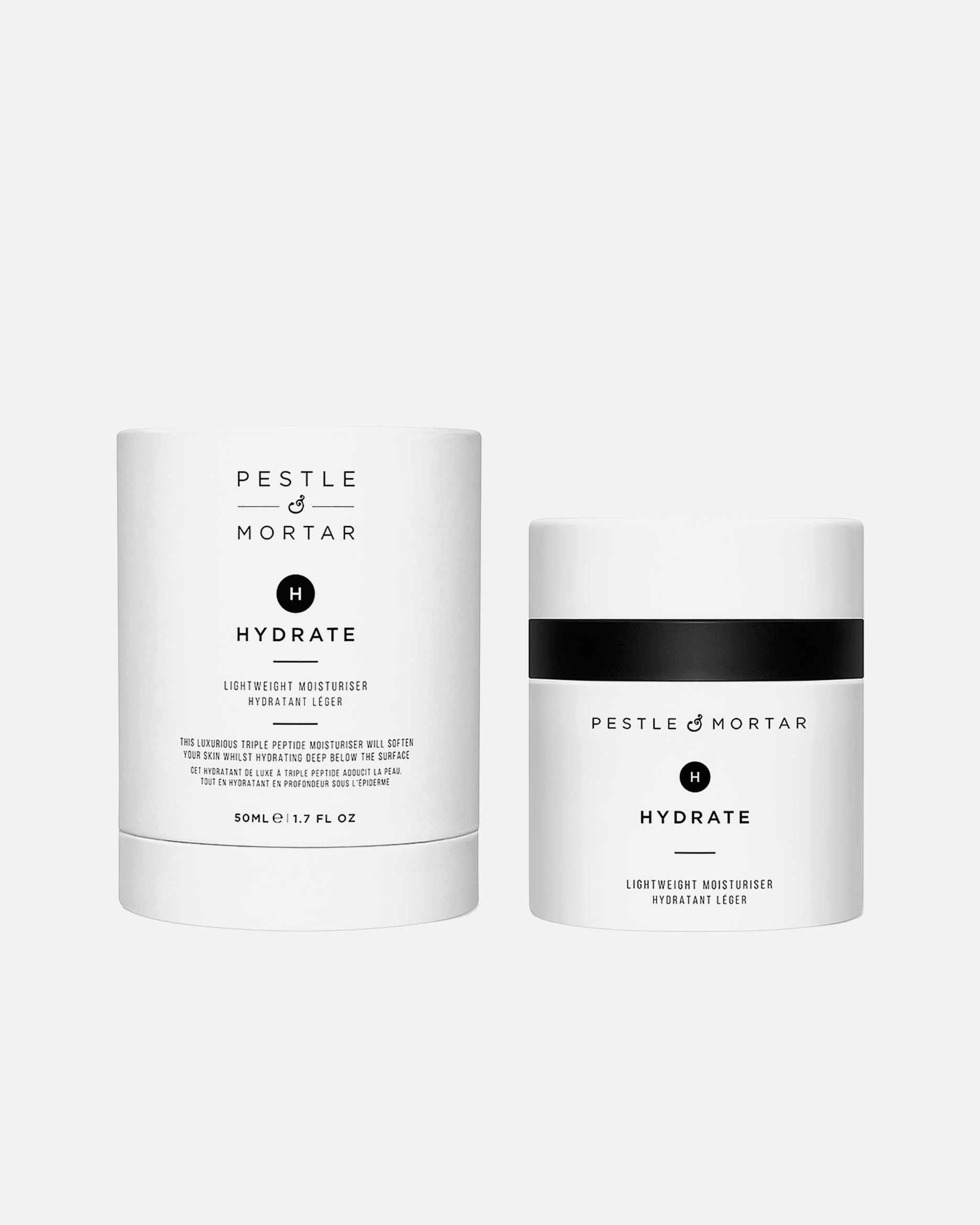 Gesichtscreme für Unisex Pestle & Mortar Hydrate Moisturiser 50 ml