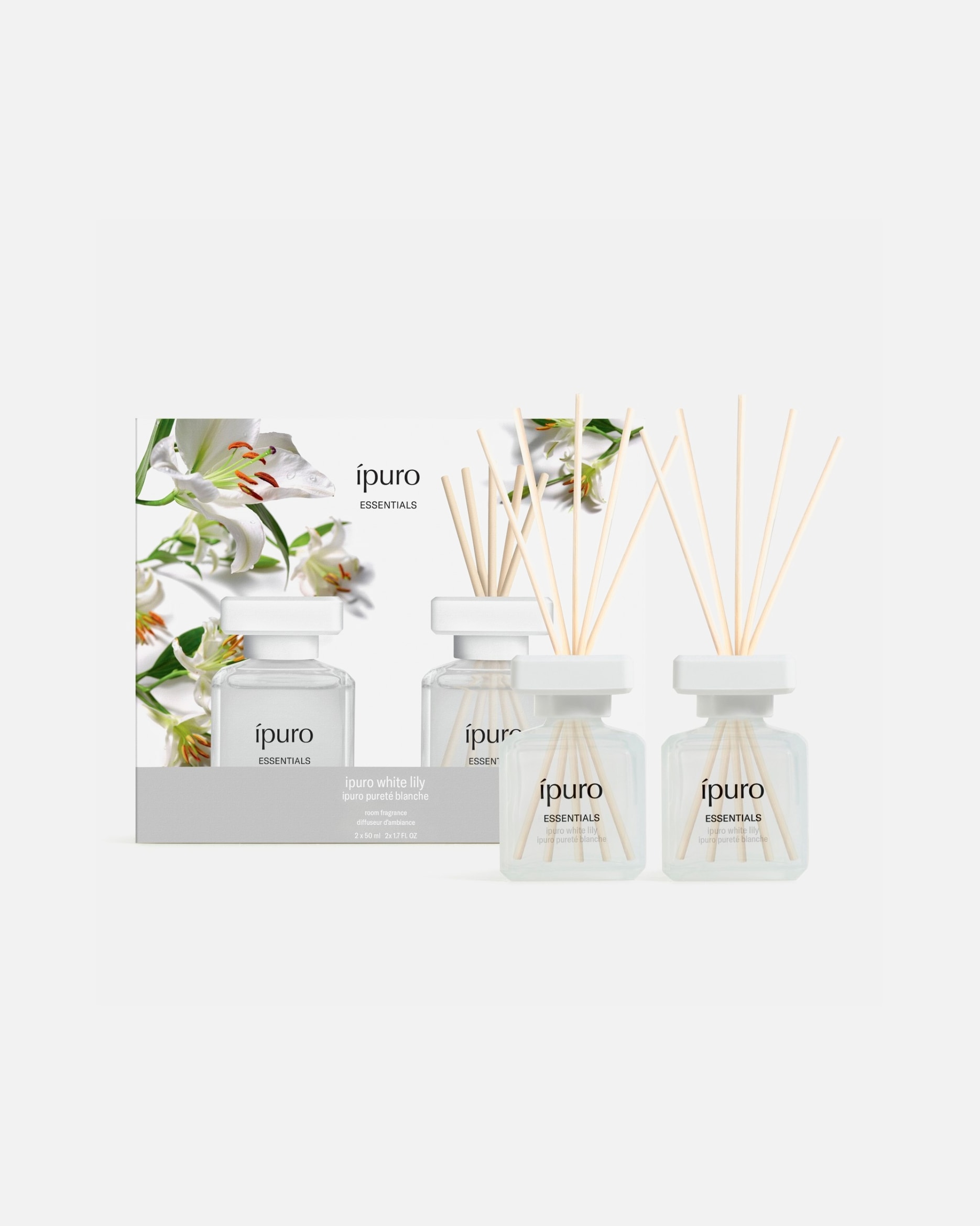 Raumduft für Unisex ipuro White Lily Set 100 ml