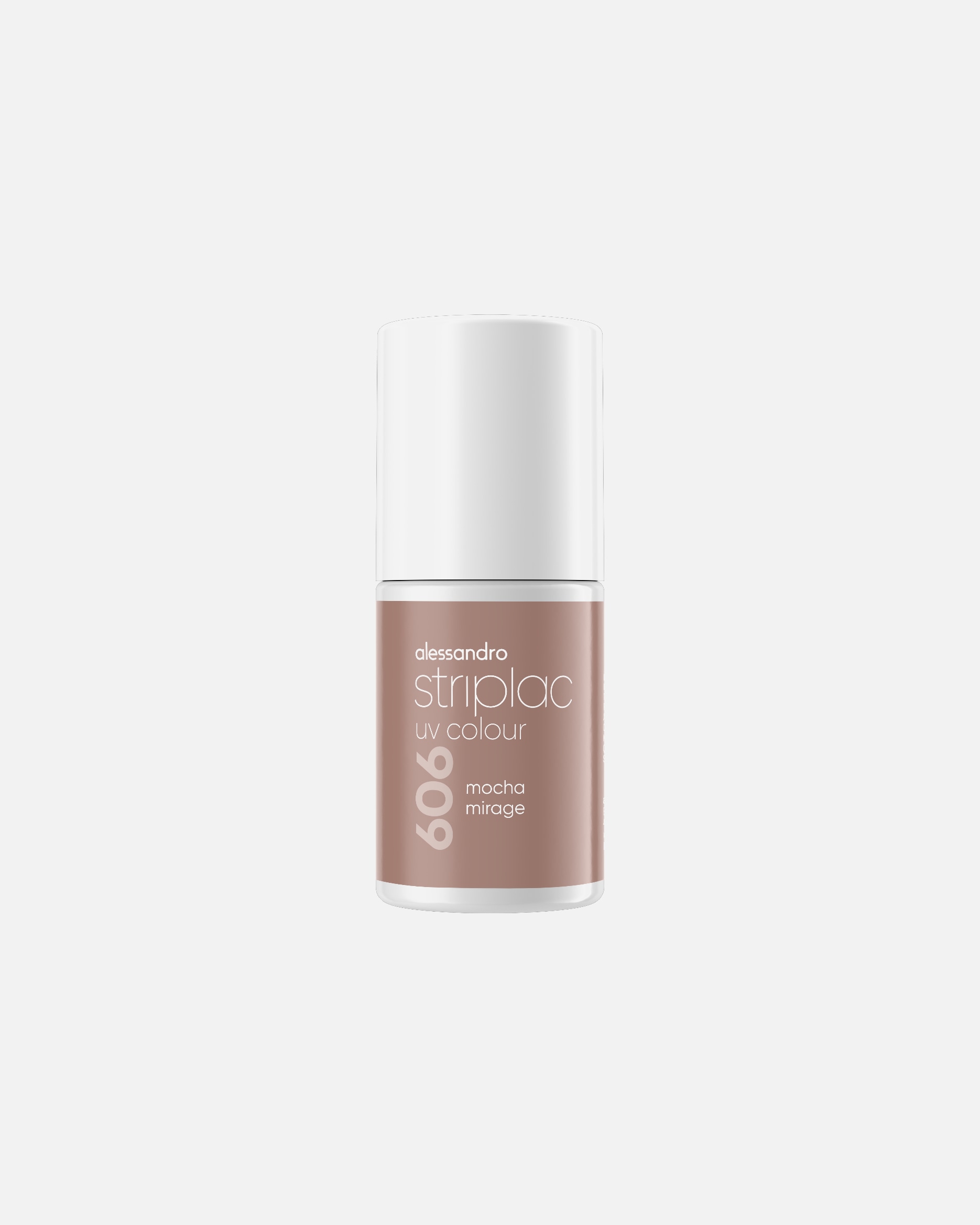UV-Nagellack für Unisex Alessandro Striplac express MOCHA