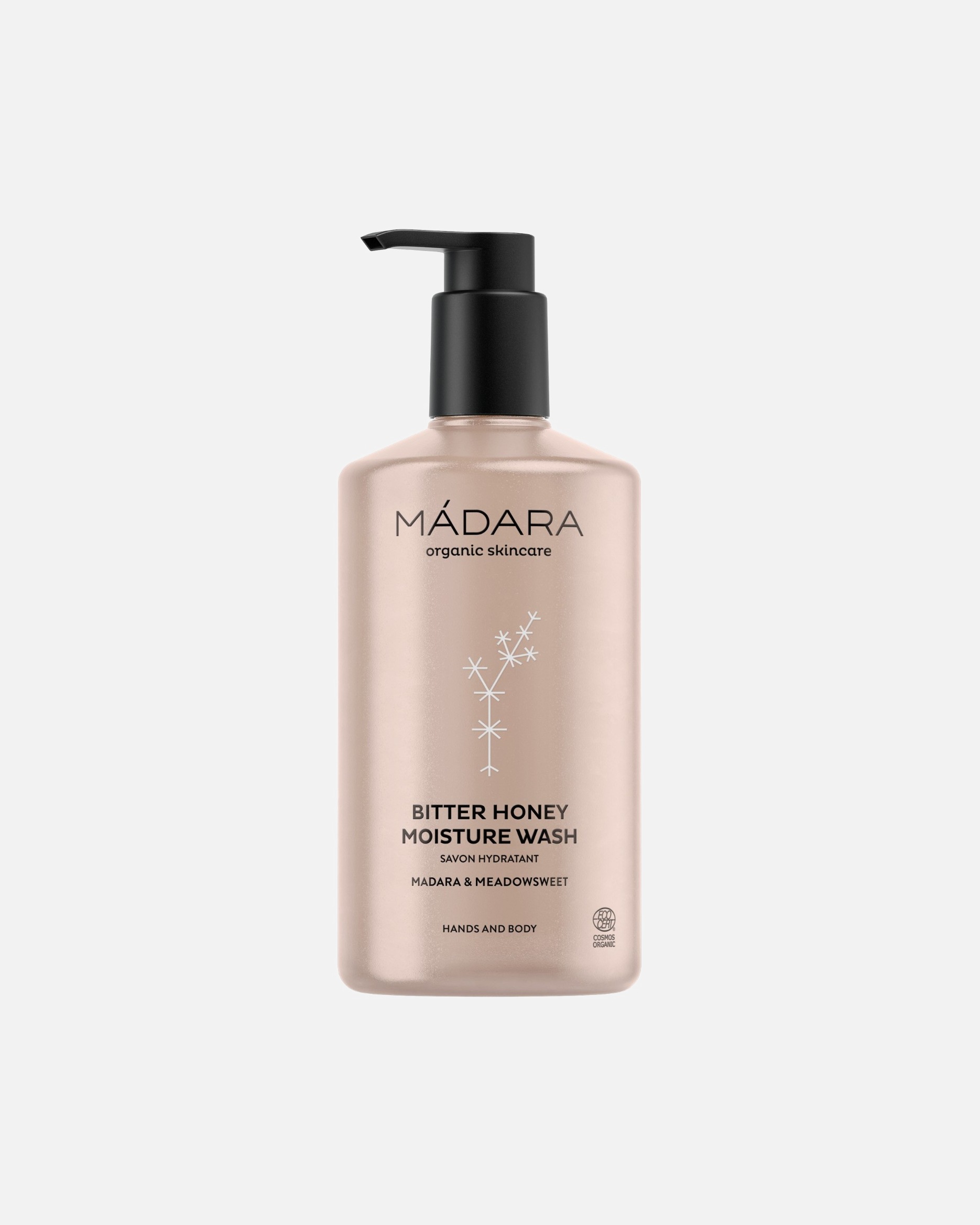 Körperschaum für Unisex MÁDARA Bitter Honey Moisture Wash 500 ml