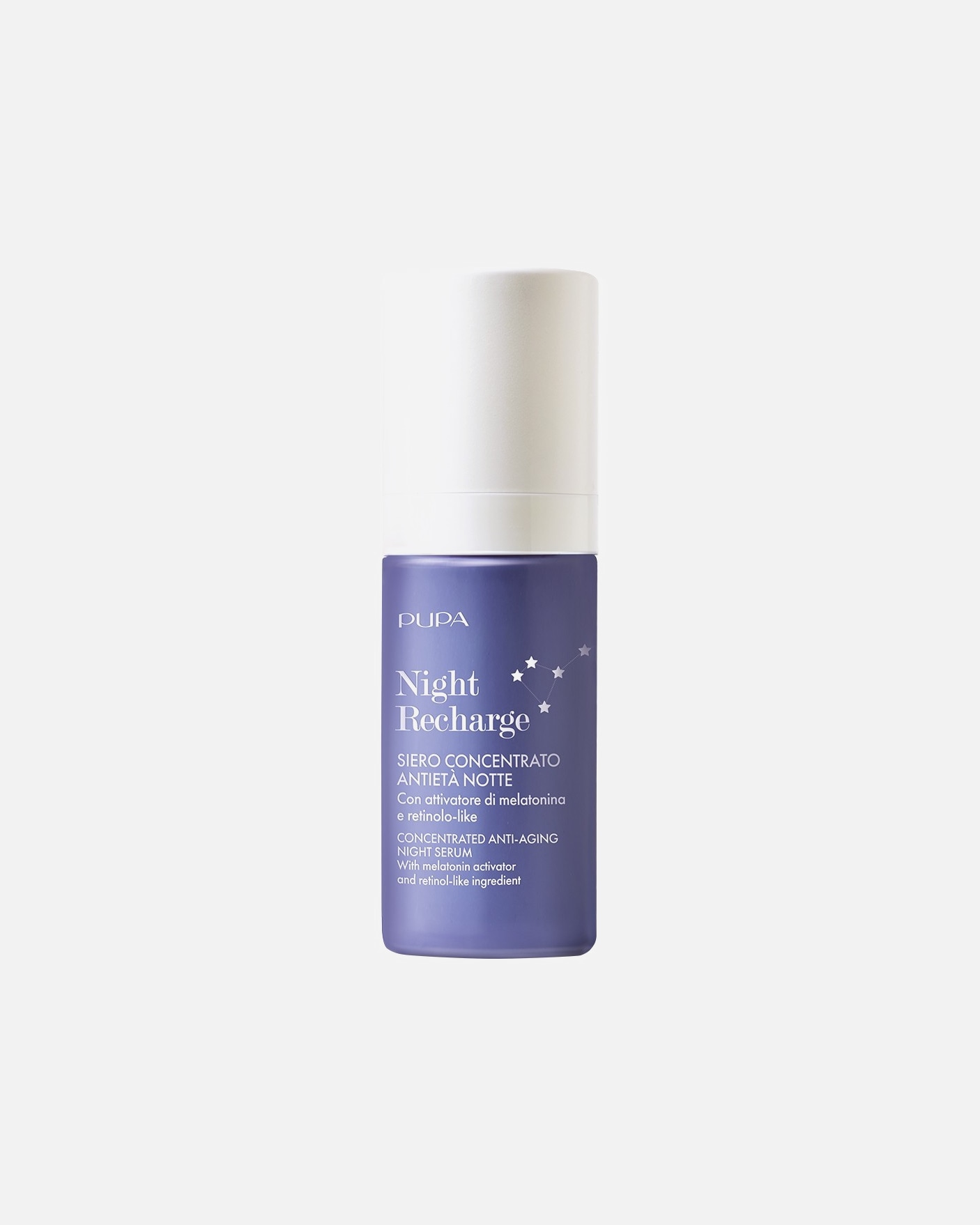 Feuchtigkeitsserum für Unisex PUPA Milano Night Recharge Night Serum 30 ml