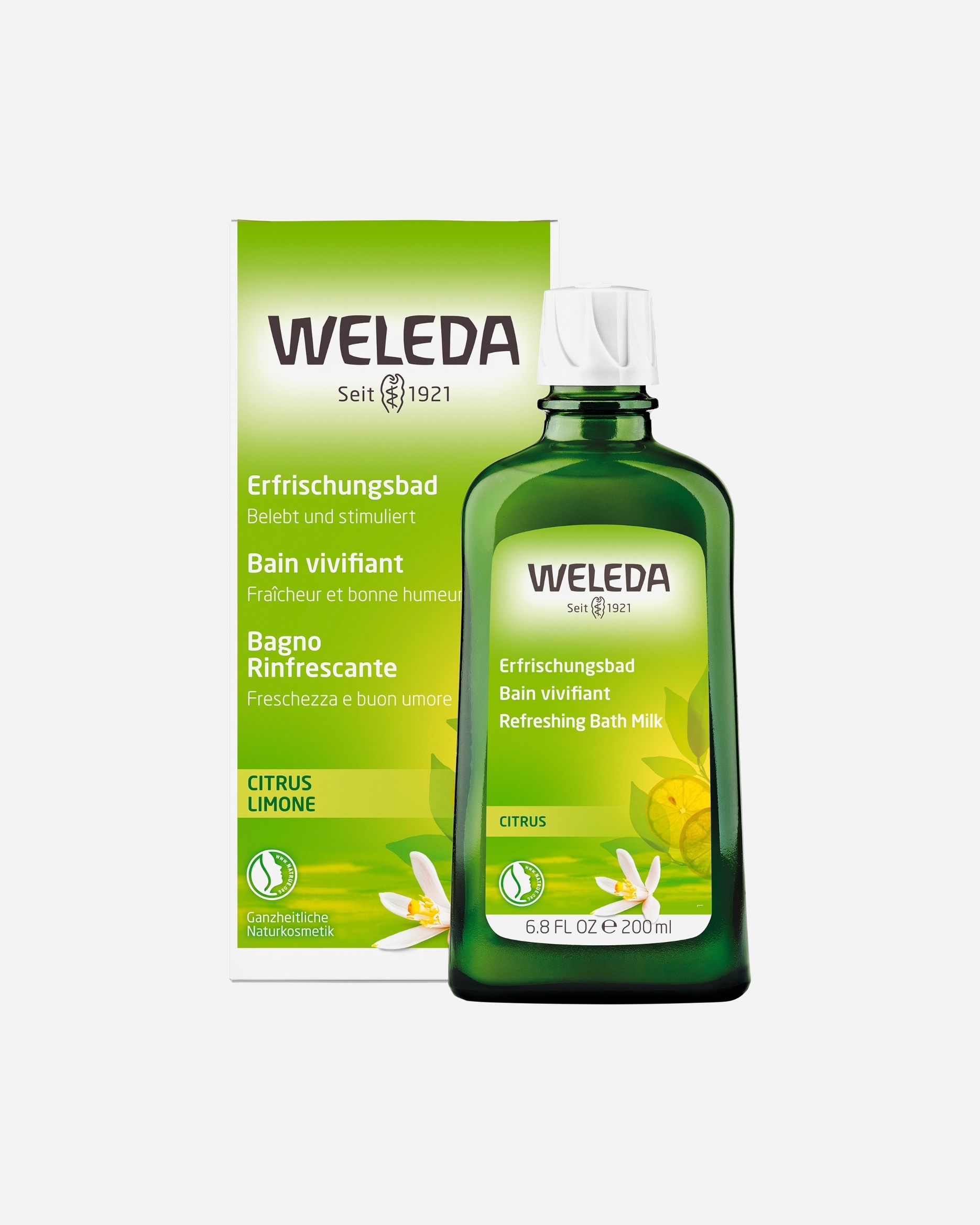 Badezusatz für Unisex Weleda Citrus Erfrischungsbad 200 ml