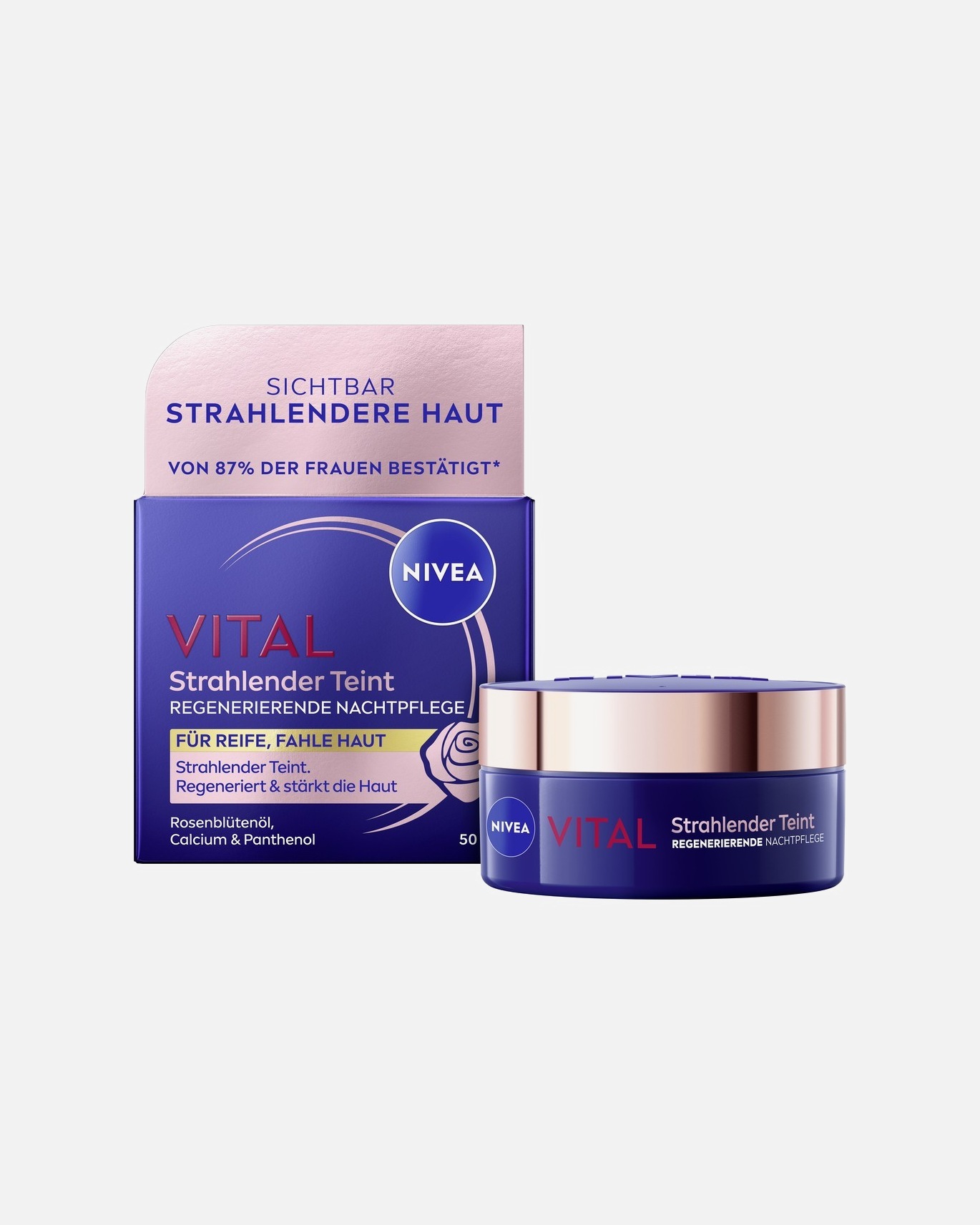 Nachtcreme für Unisex NIVEA Strahlender Teint Regenerierende 50 ml