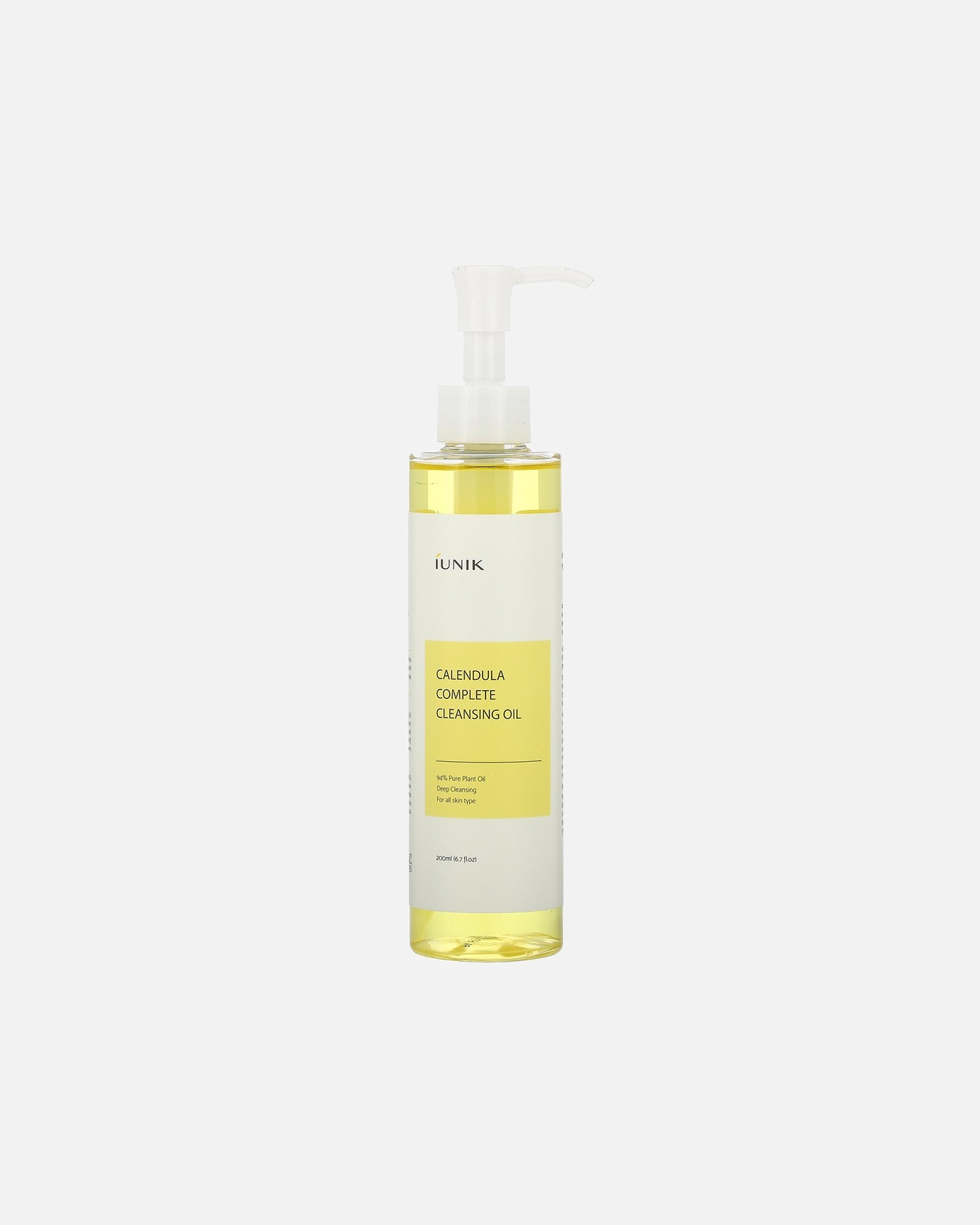 Gesichtsreinigungsöl für Unisex iUnik iUnik Calendula Complete Cleansing Oil 200 ml