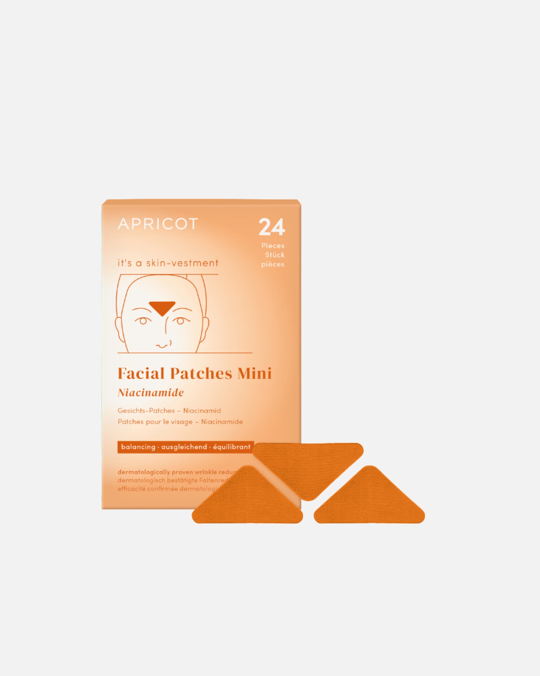 Masque anti-âge for UnisexeApricotFacial Patches Mini Niacinamide1 unité