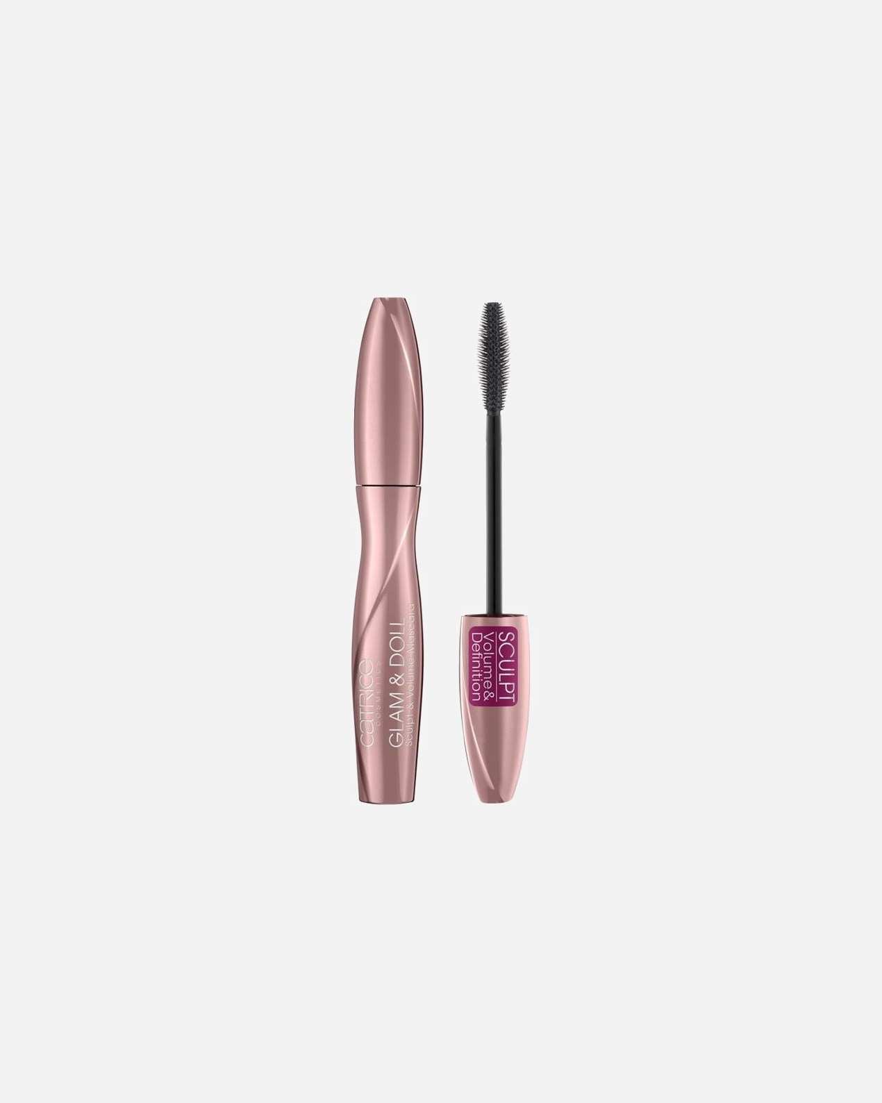 Mascara für Unisex Catrice Glam & Doll Sculpt & Volume 010 - BLACK