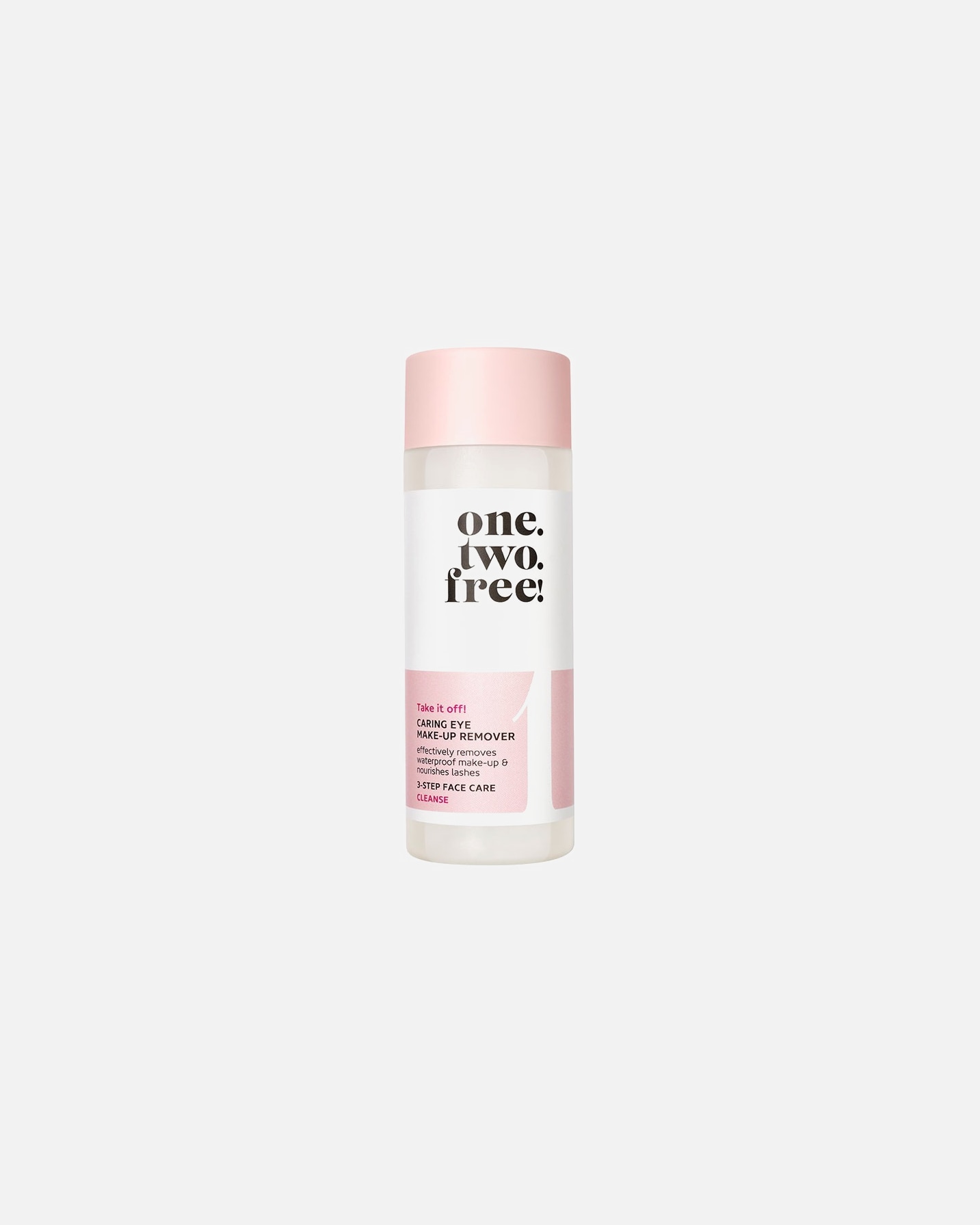 Make-up Entferner für Unisex one. two. free! Step 1: Reinigung Caring Eye Make-Up Remover 125 ml