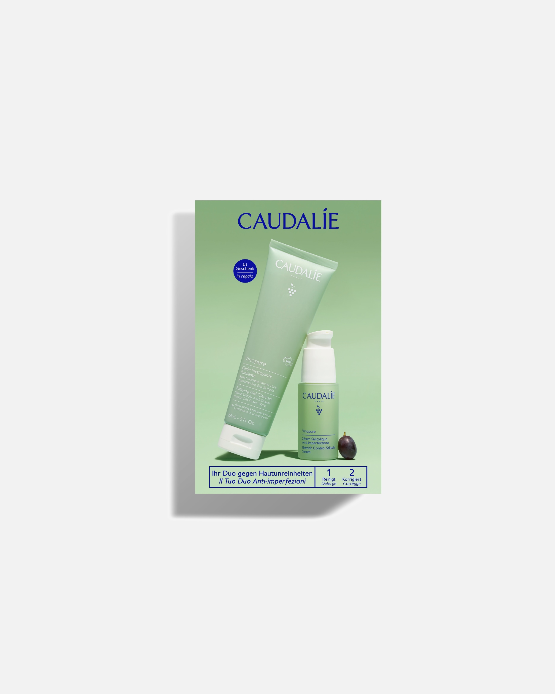 Gesichtspflegeset für Unisex Caudalie Vinopure Set 2026 1 Stück