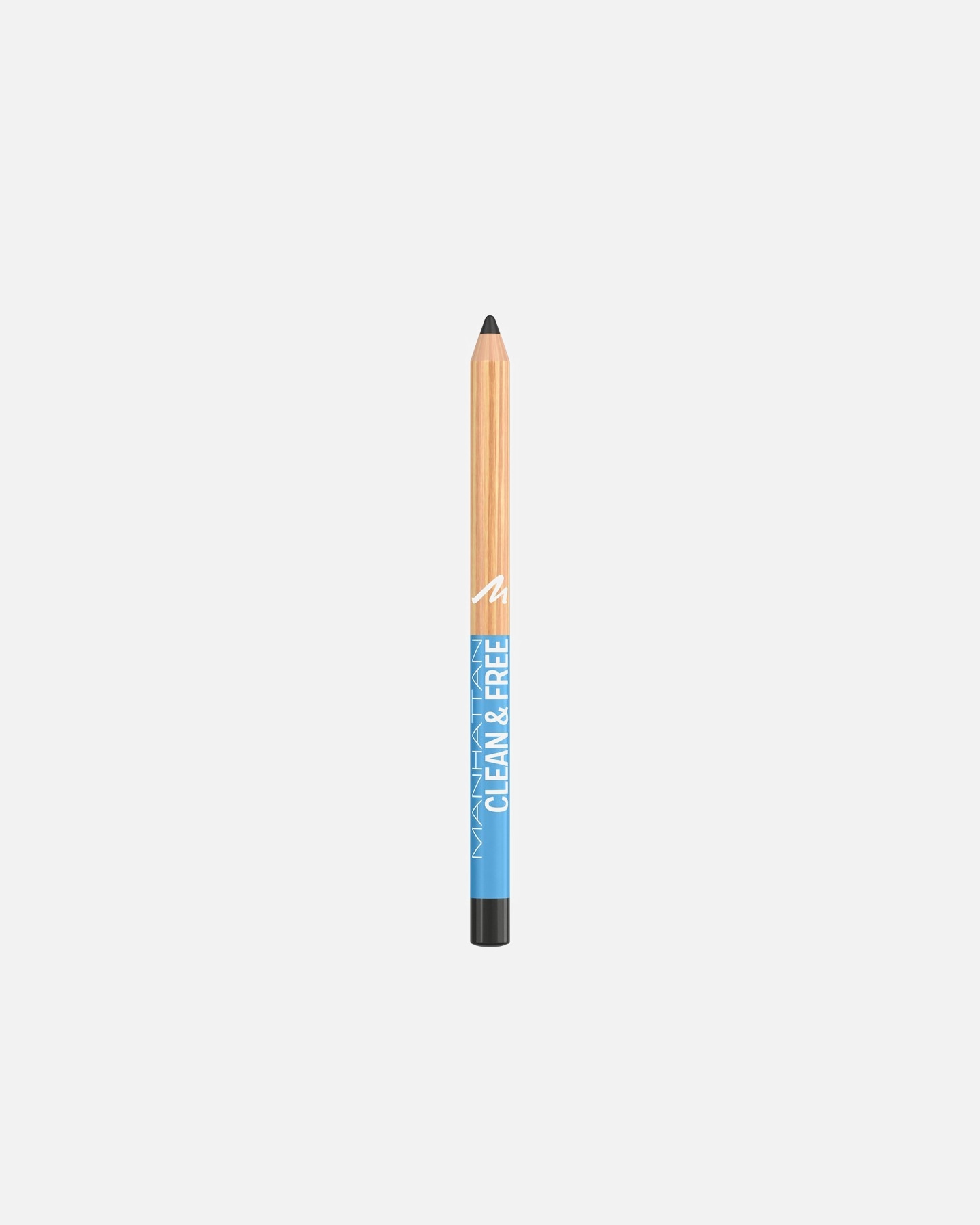 Eyeliner für Unisex Manhattan Clean & Free Eyeliner Pencil Nr. 1 - Pitch Black