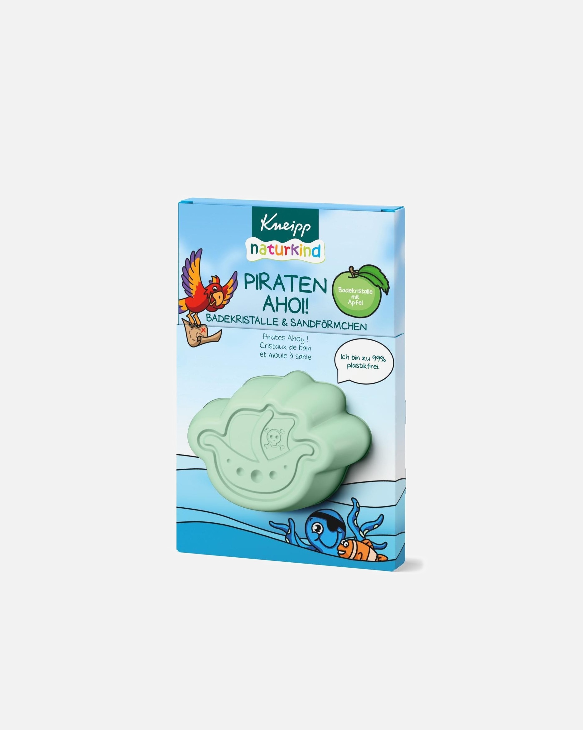 Badezusatz für Unisex Kneipp Kneipp® Naturkind Piraten Ahoi! Badekristalle & Sandförmchen 60 Gramm