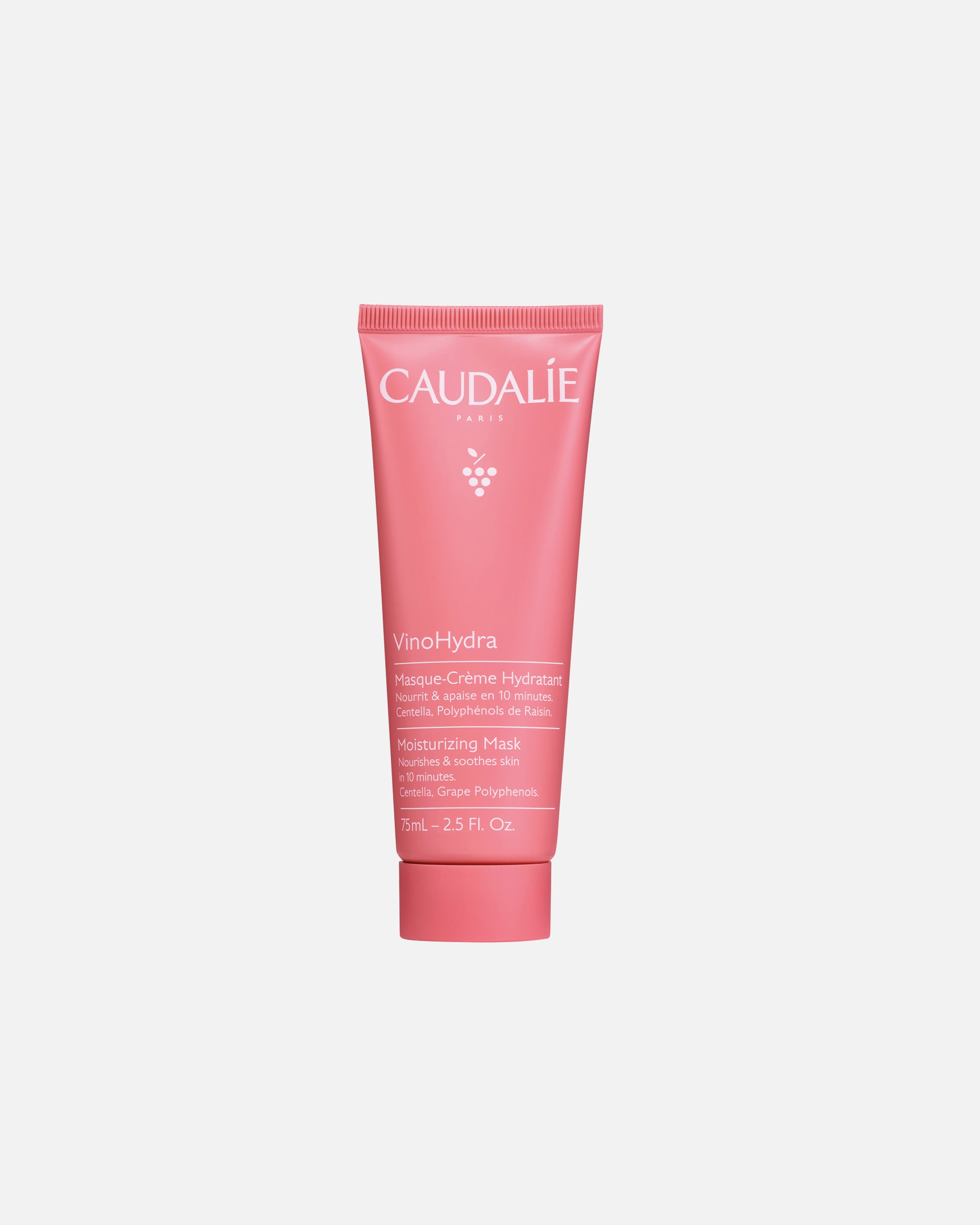 Feuchtigkeitsmaske für Unisex Caudalie Vinohydra Feuchtigkeit Spendende Crememaske 75 ml