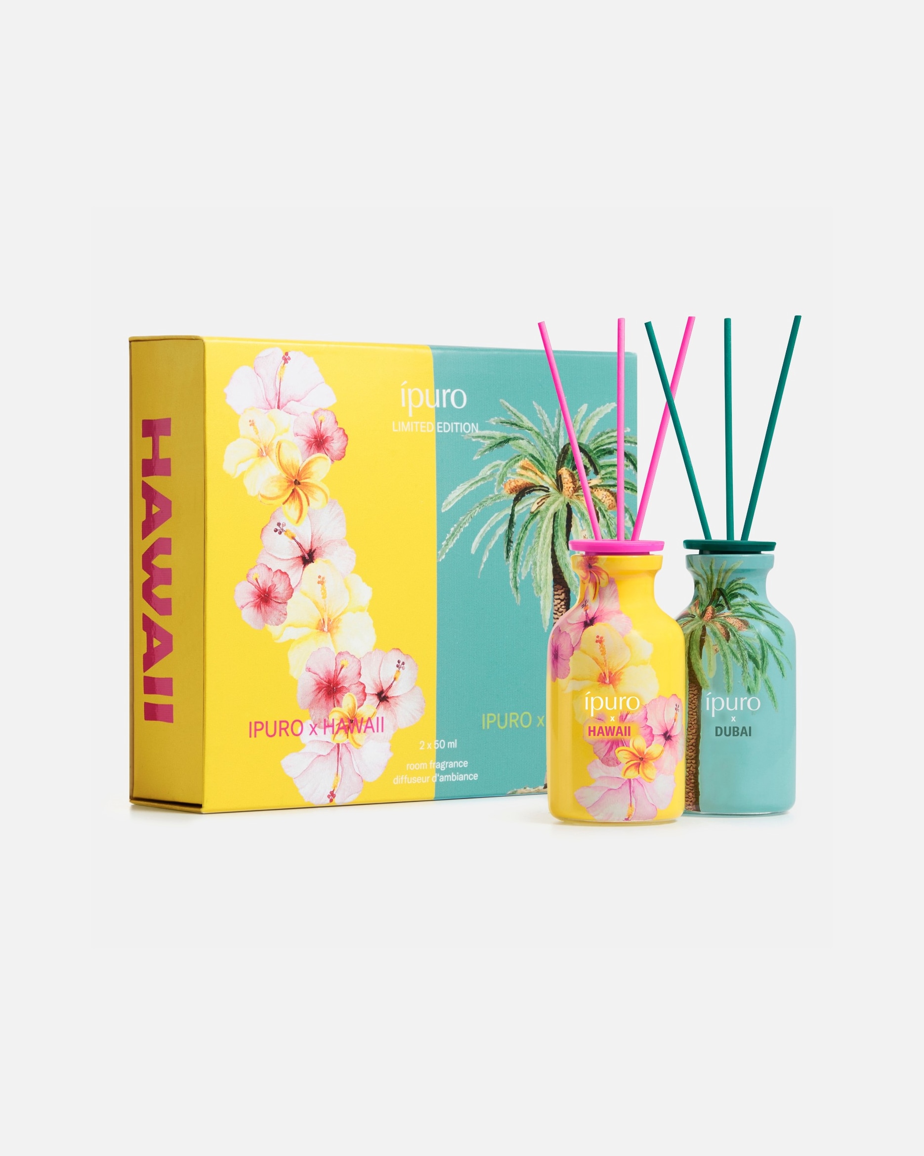 Raumduftset für Unisex ipuro Hawaii & Dubai 100 ml
