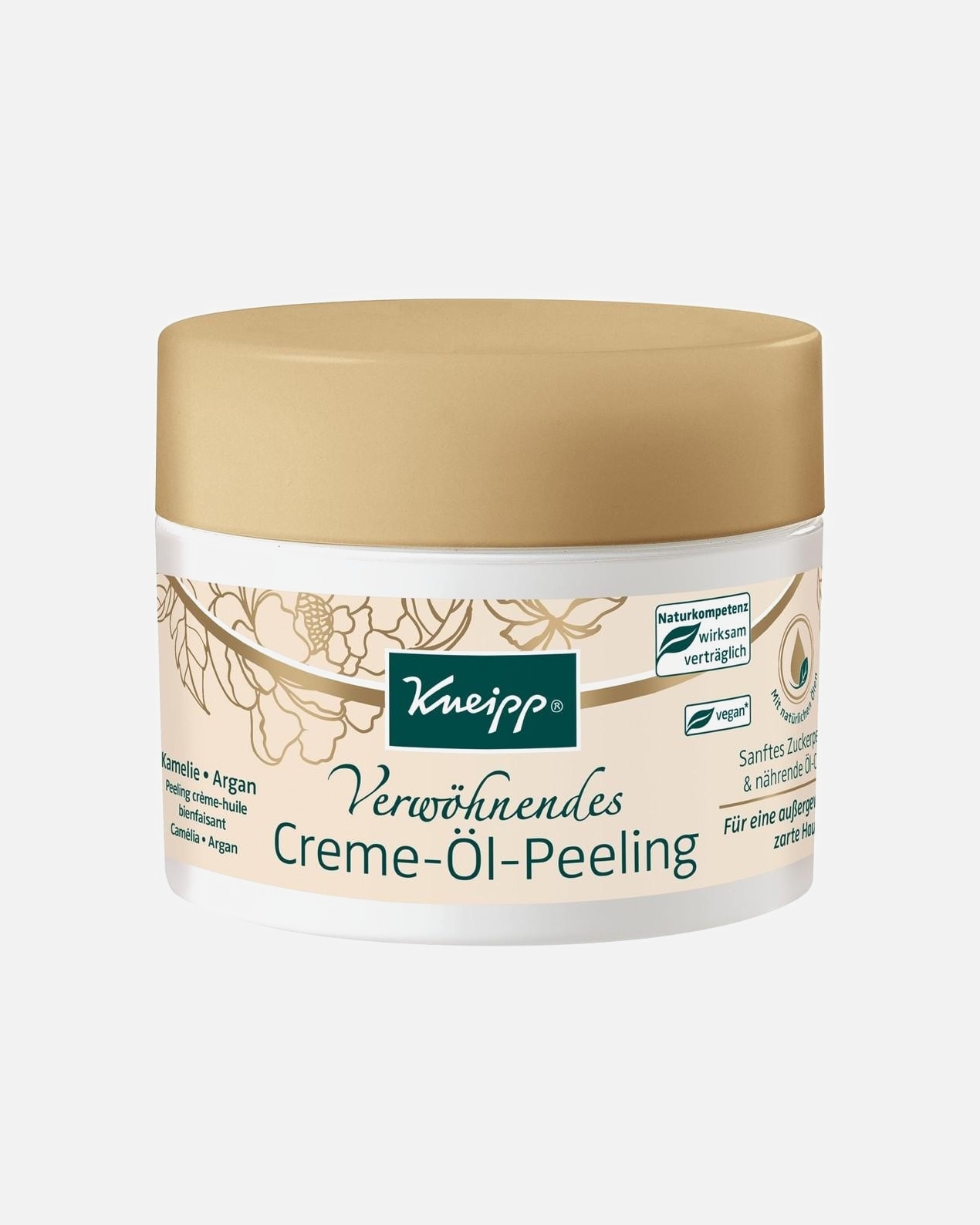 Körperpeeling für Weiblich Kneipp Verwöhnendes Creme-öl-Peeling - Kamelie & Argan 200 ml