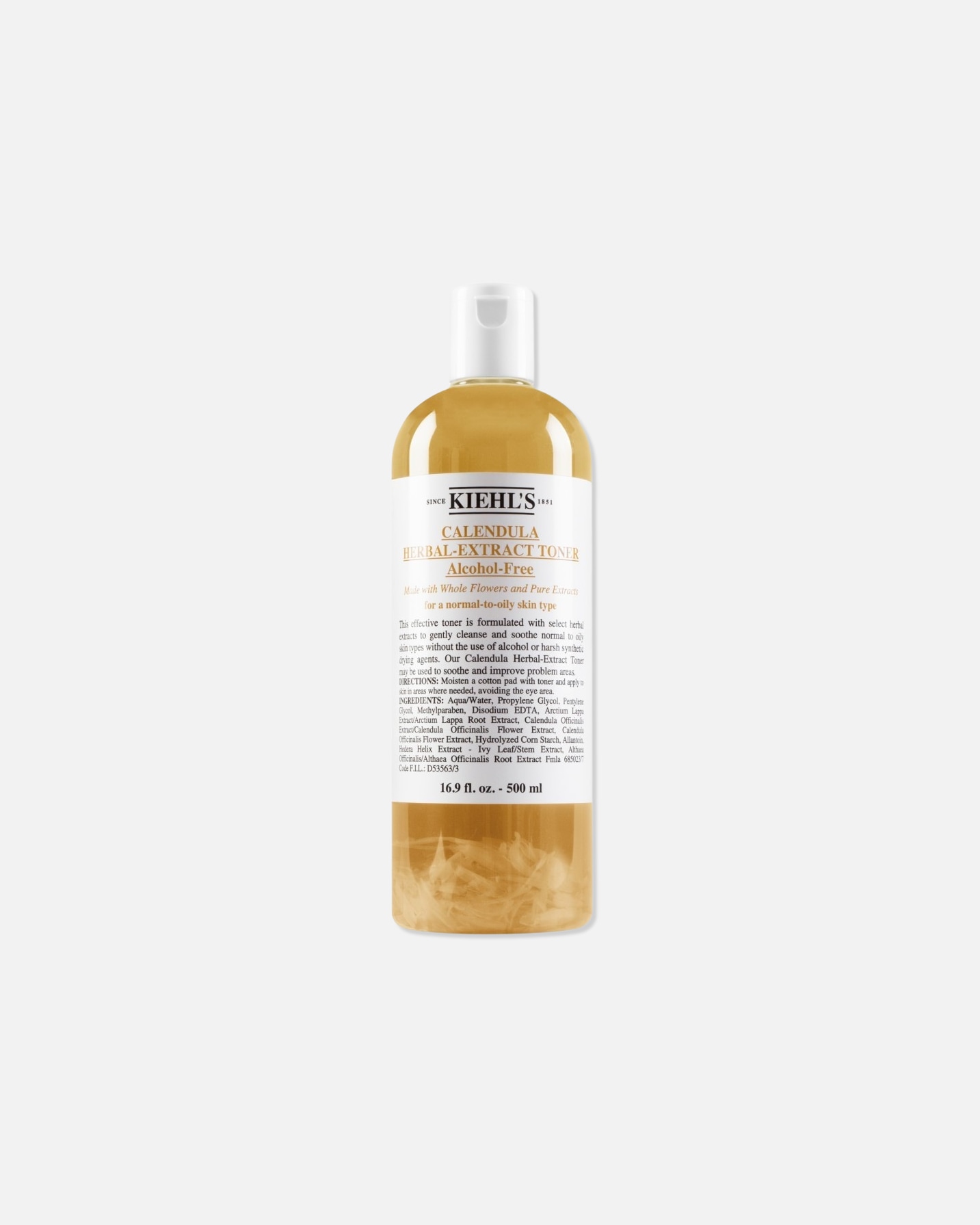 Gesichtswasser für Unisex Kiehl’s Calendula Herbal Extract 500 ml
