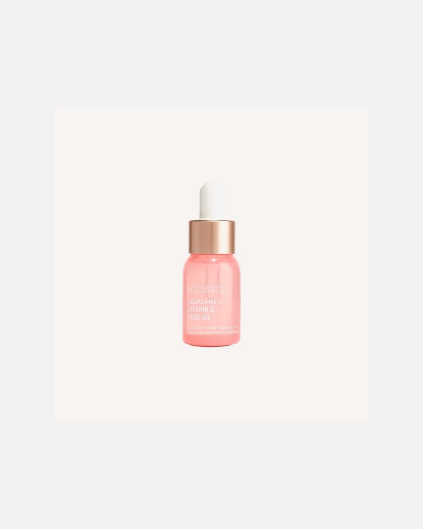 Biossance Squalane + Vitamin C Rose Oil Travel Size (12 ml) zu deiner Biossance-Bestellung ab CHF 65*