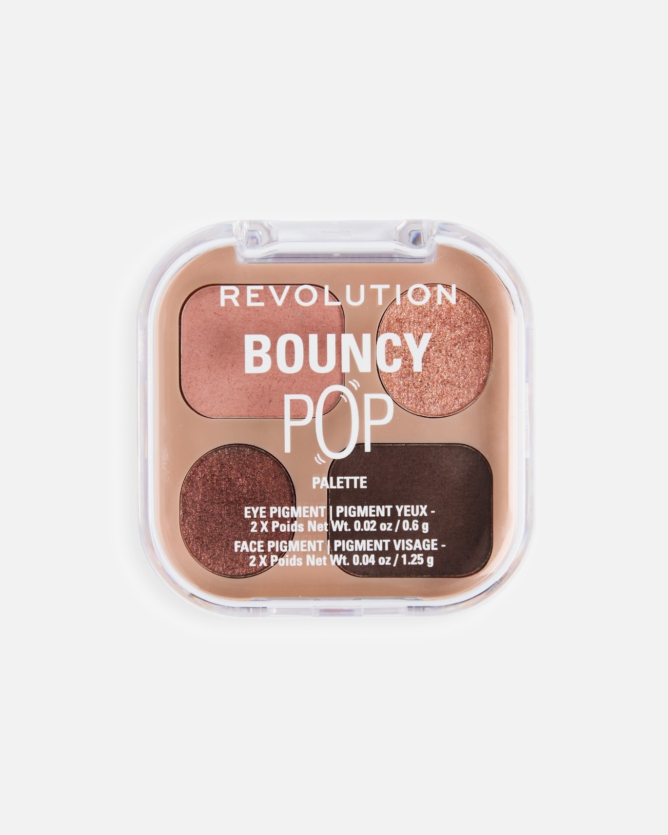 Lidschatten für Unisex REVOLUTION Bouncy Pop Shadow Palette Sunrise 32 g