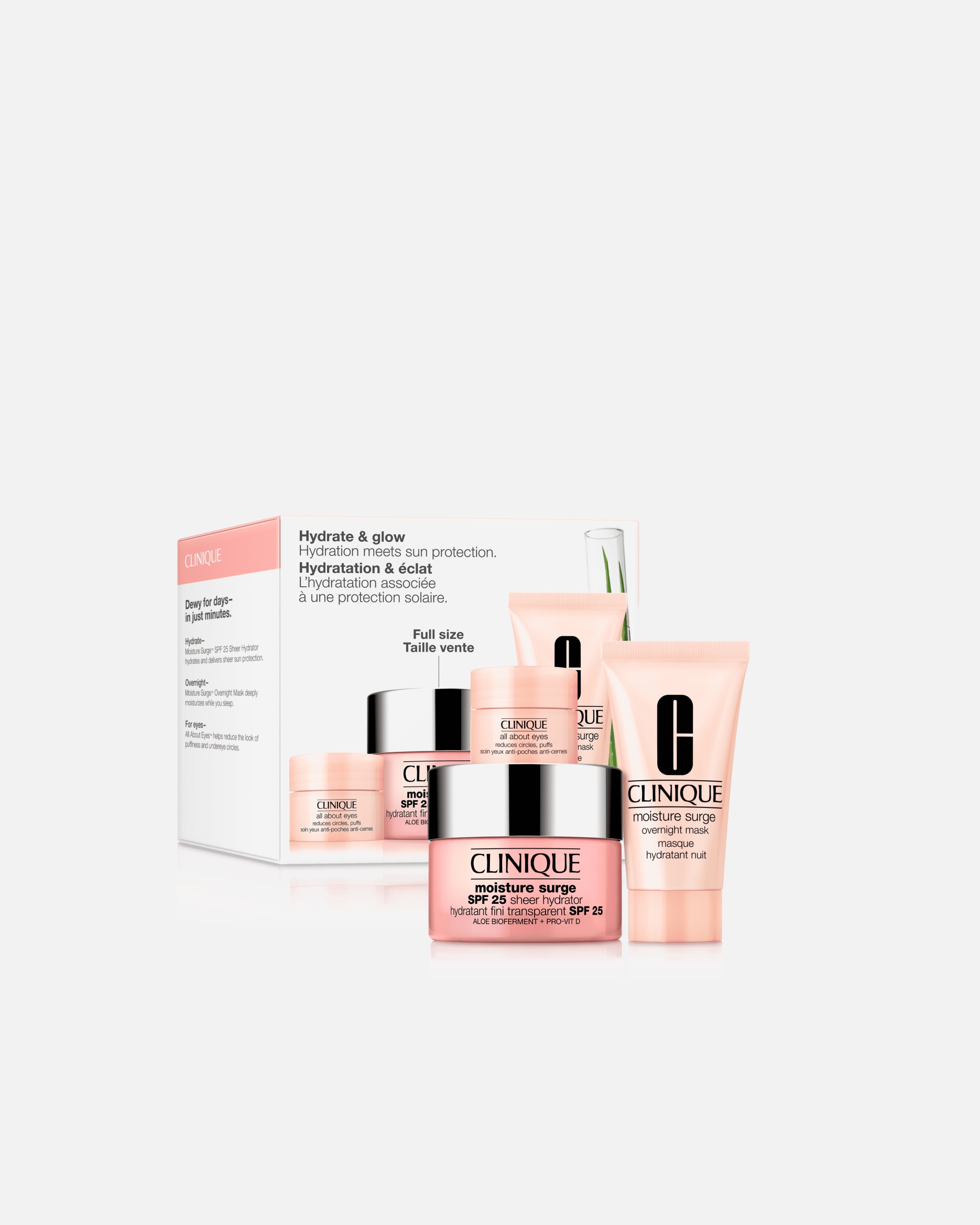 Gesichtspflegeset für Unisex Clinique Moisture Surge™ Hydrate & Glow 1 Stück
