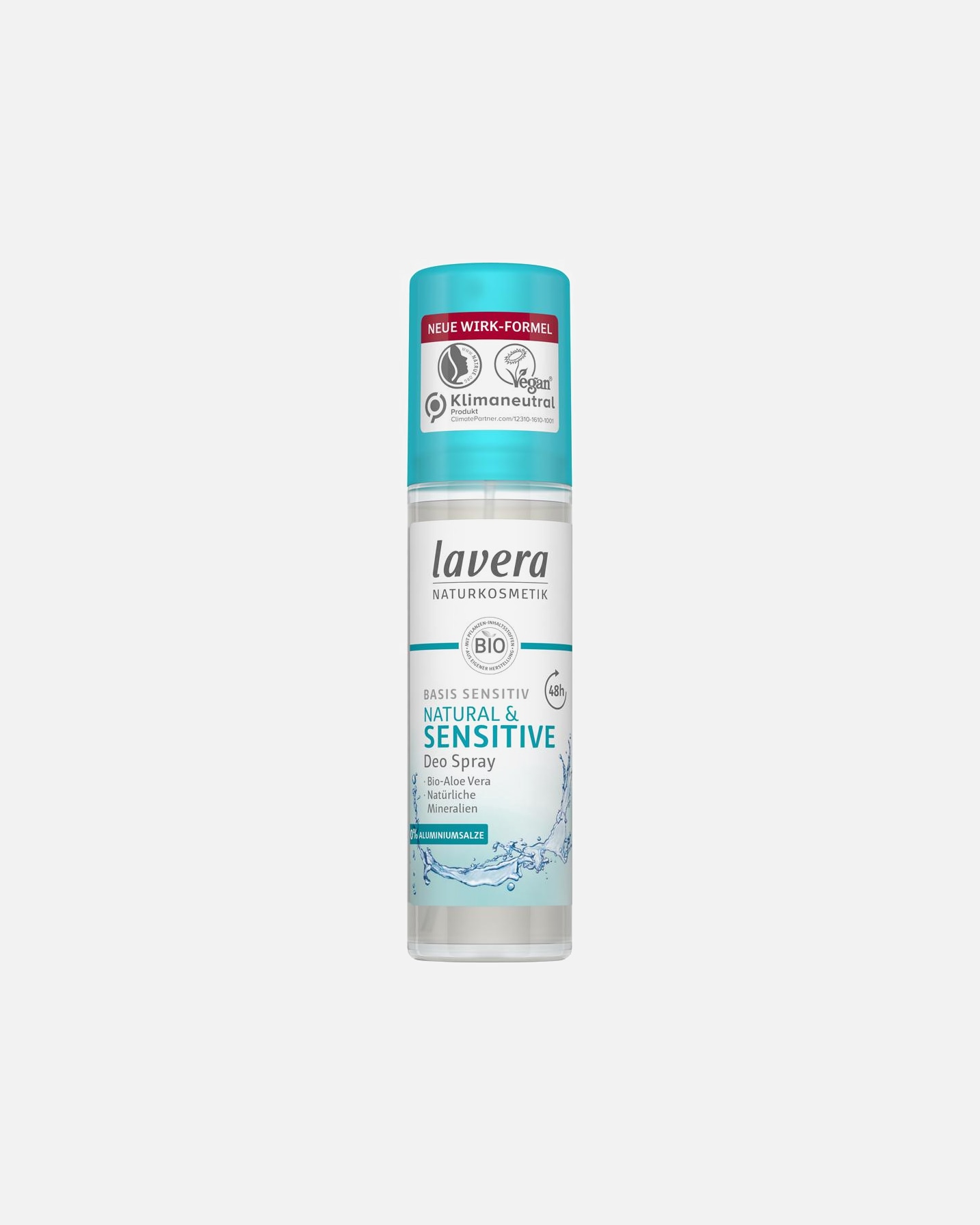 Deodorant für Unisex lavera Body Care Natural & Sensitive 75 ml