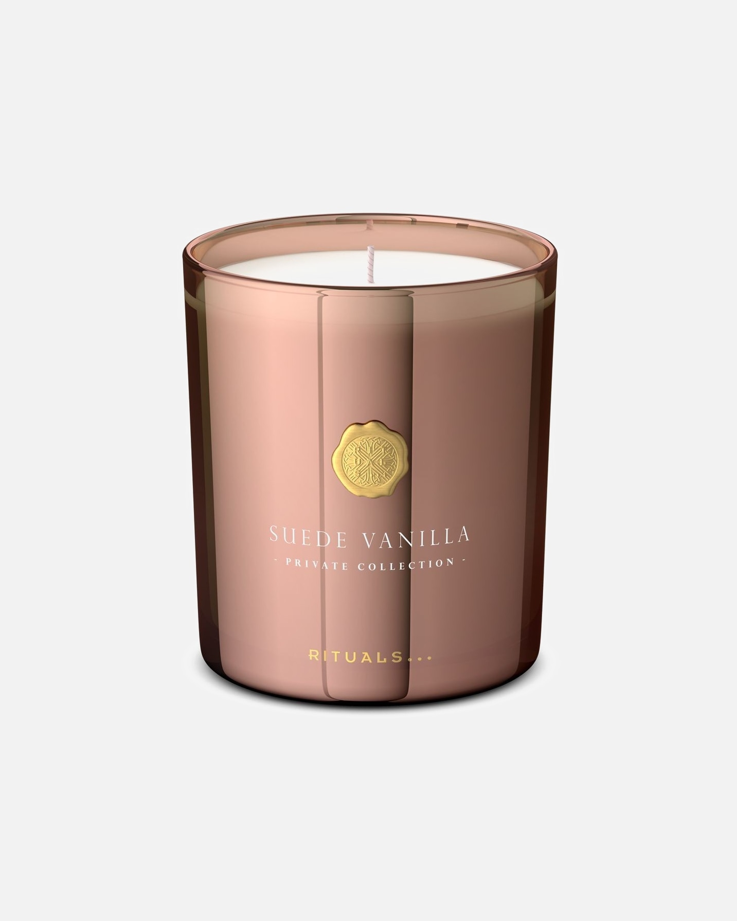 Kerze für Unisex Rituals Private Collection Suede Vanilla Scented Candle 360 g