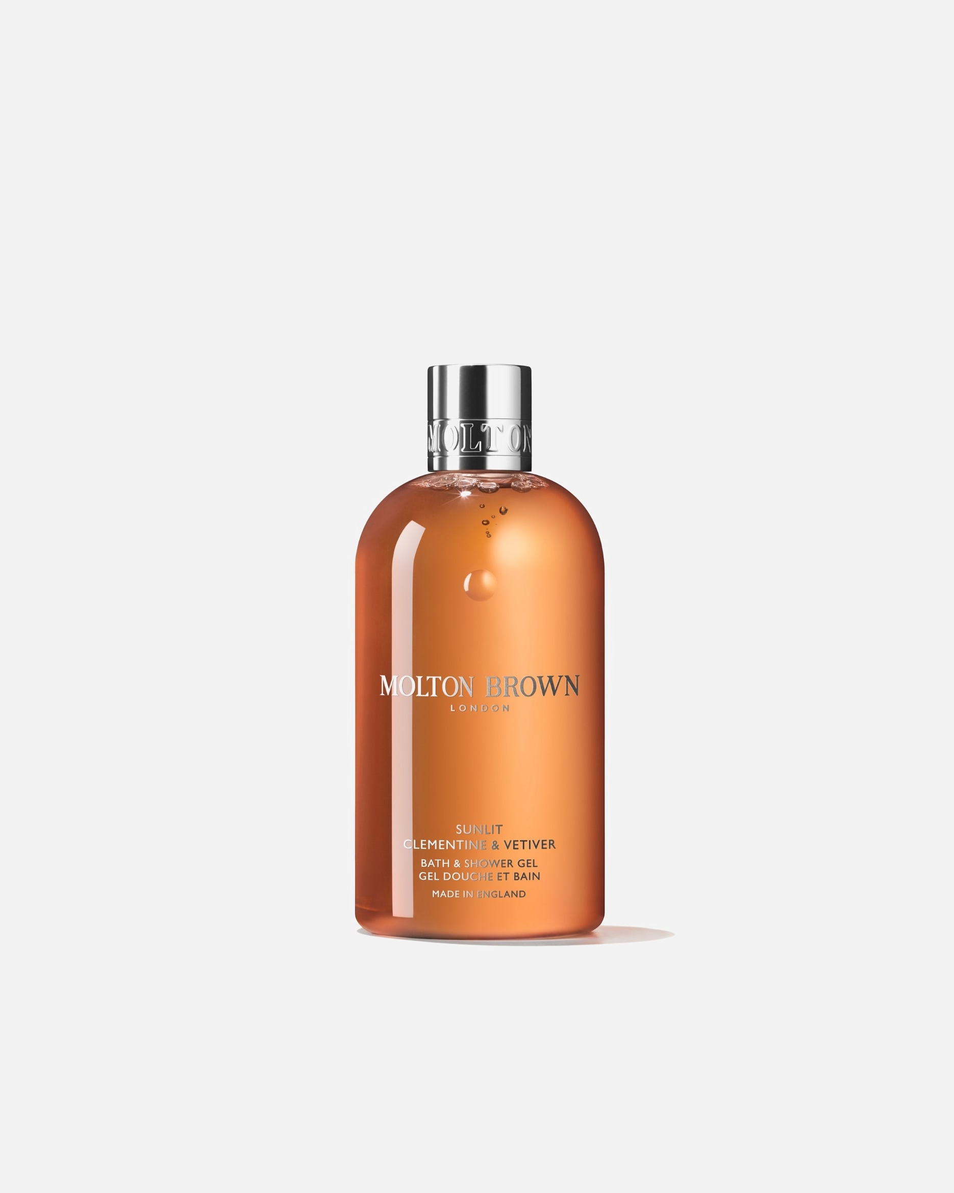 Gel douche for UnisexeMolton BrownSunlit Clementine & Vetiver300 ml