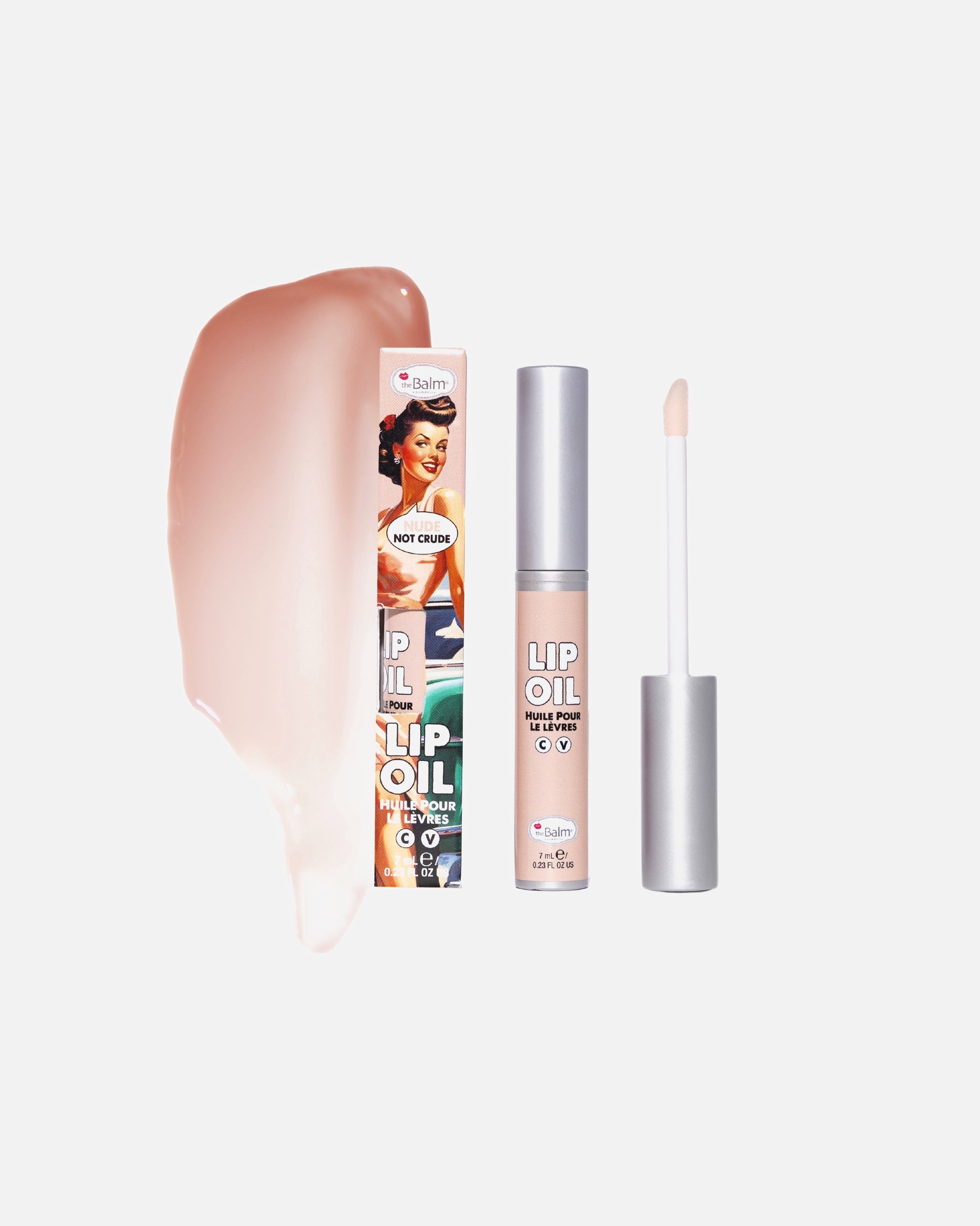 Lippenöl für Unisex theBalm Lip Oil NUDE NOT CRUDE