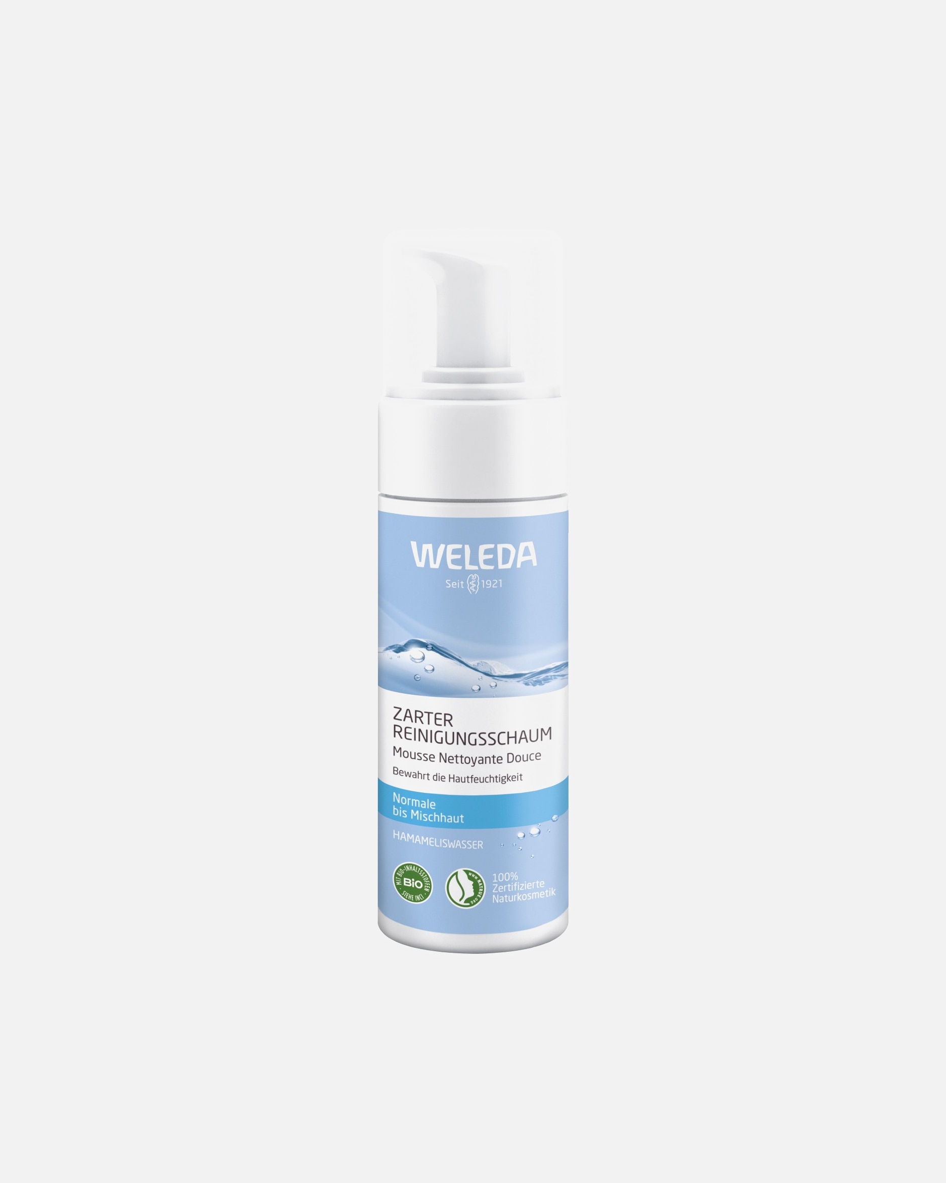 Reinigungsschaum für Unisex Weleda Zarter 150 ml