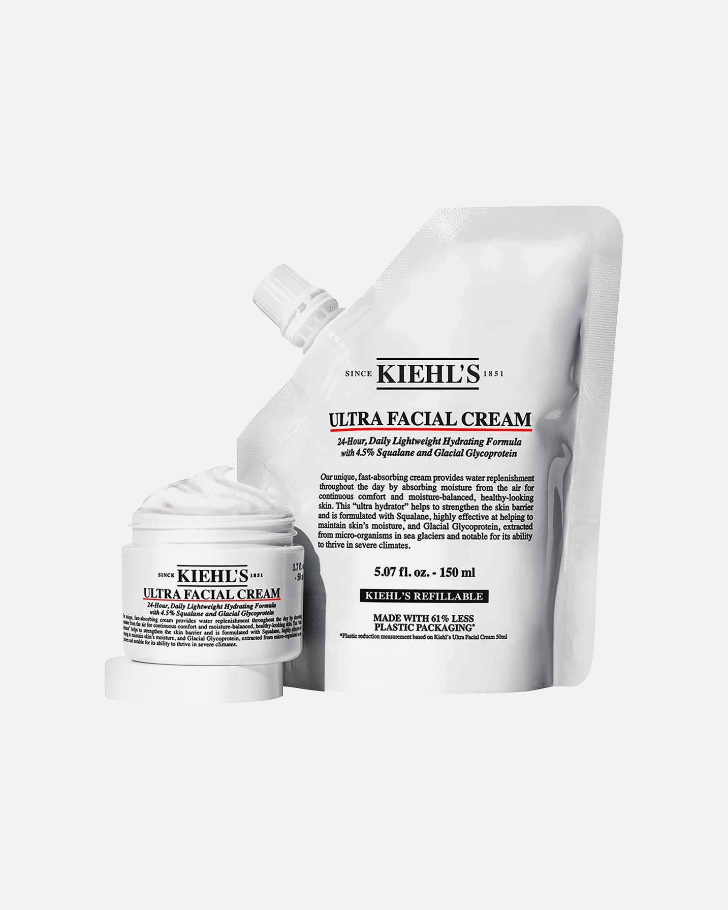 Gesichtspflegeset für Weiblich Kiehl’s Ultra Facial Hydration Refillery Kit 1 Stück